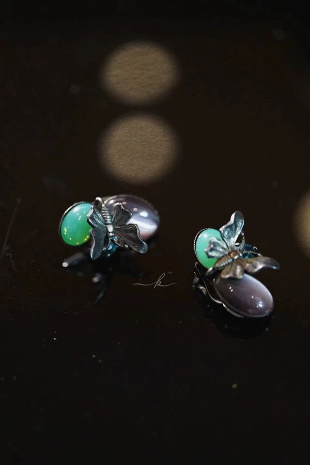Other Philippe Ferrandis Jaeger Vintage Cat Butterfly Clip-On Size ONE SIZE - 9 Thumbnail