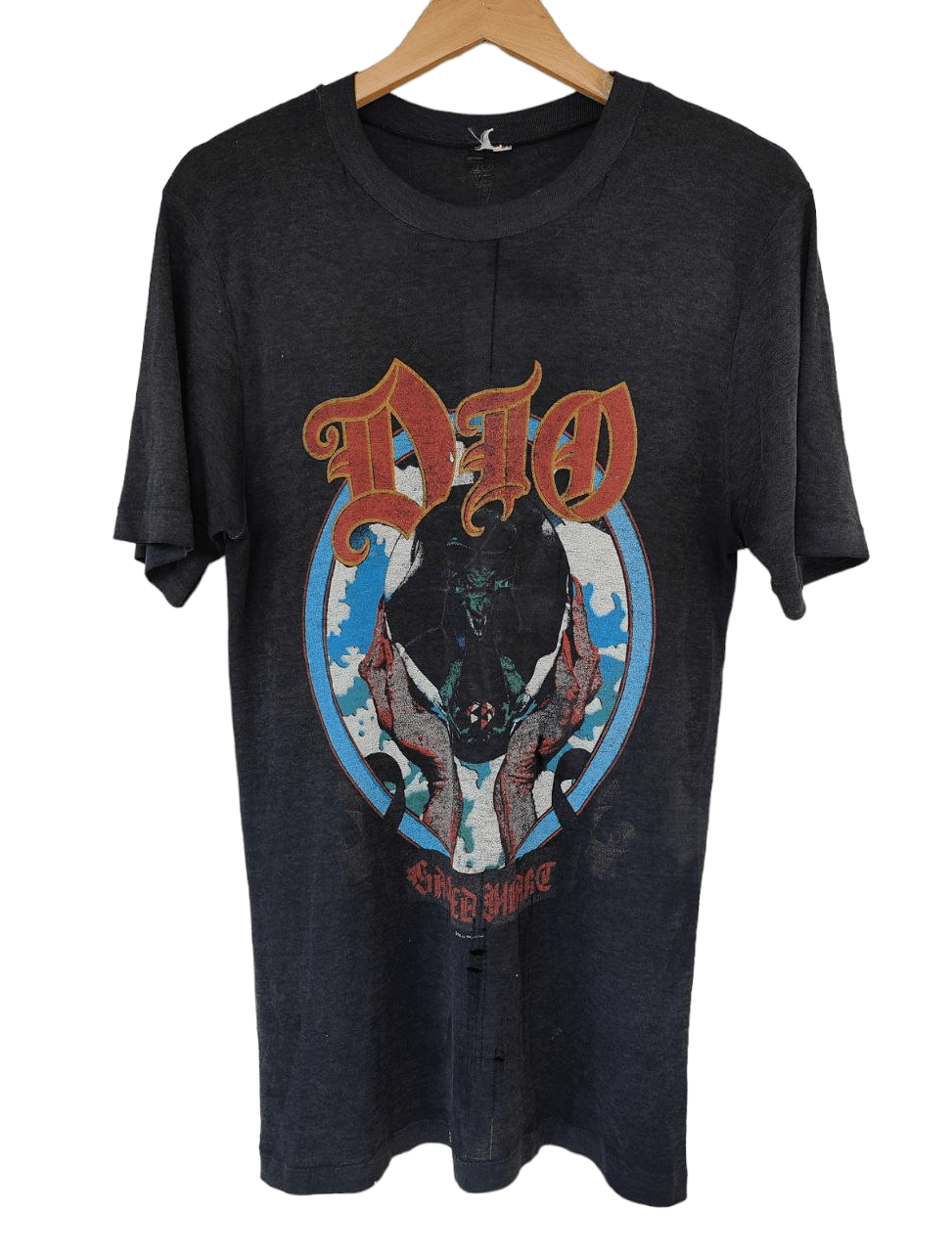 Vintage ©️1985 True Vintage Dio Band Tour distressed T Size US M / EU 48-50 / 2 - 1 Thumbnail