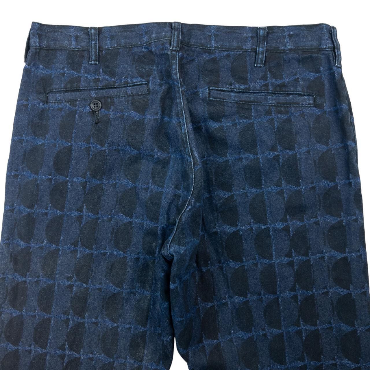 Comme des Garcons Black Vintage Comme Des Garçons Geometric Denim Jeans Size W31 Size US 31 - 3 Thumbnail
