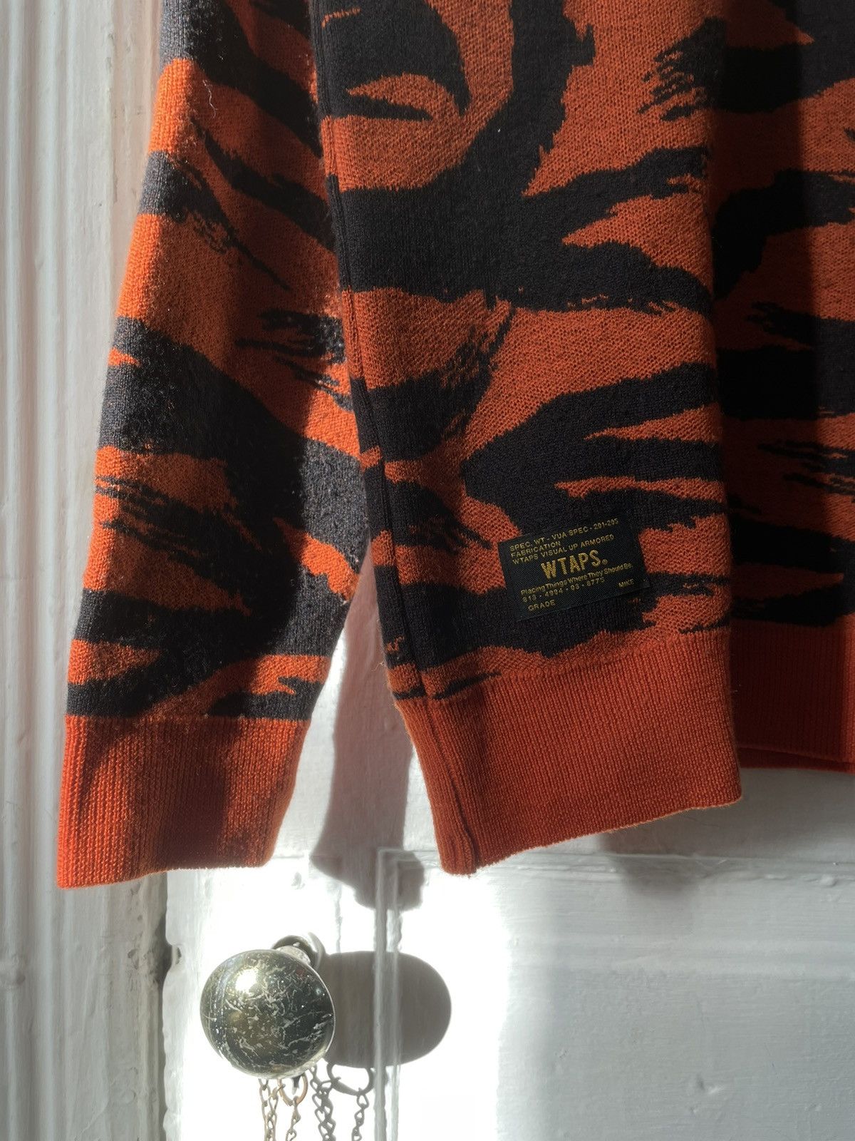 Neighborhood Tiger Camo Intarsia Sweater Size US M / EU 48-50 / 2 - 6 Thumbnail