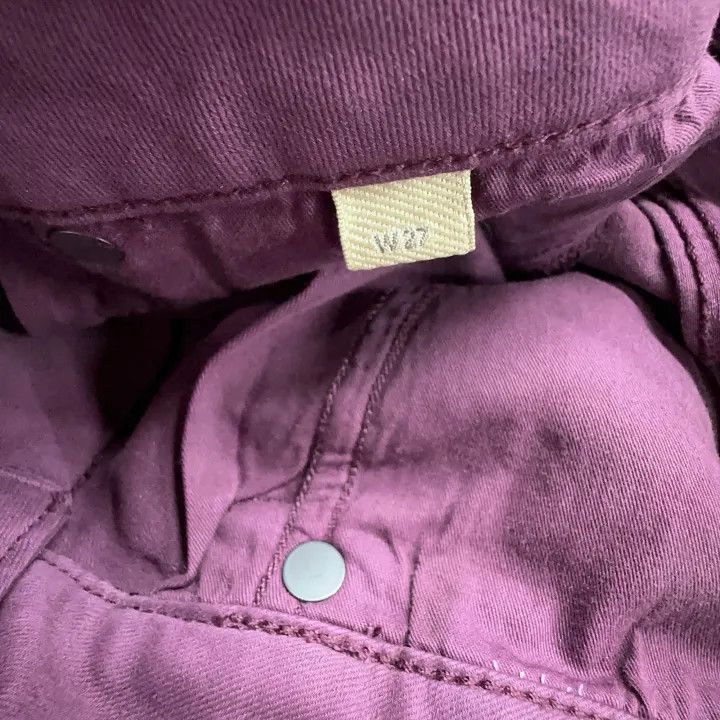 Burberry Burberry Burberry Dark Purple Casual Pants for Men-2507 Size US 27 - 7 Thumbnail