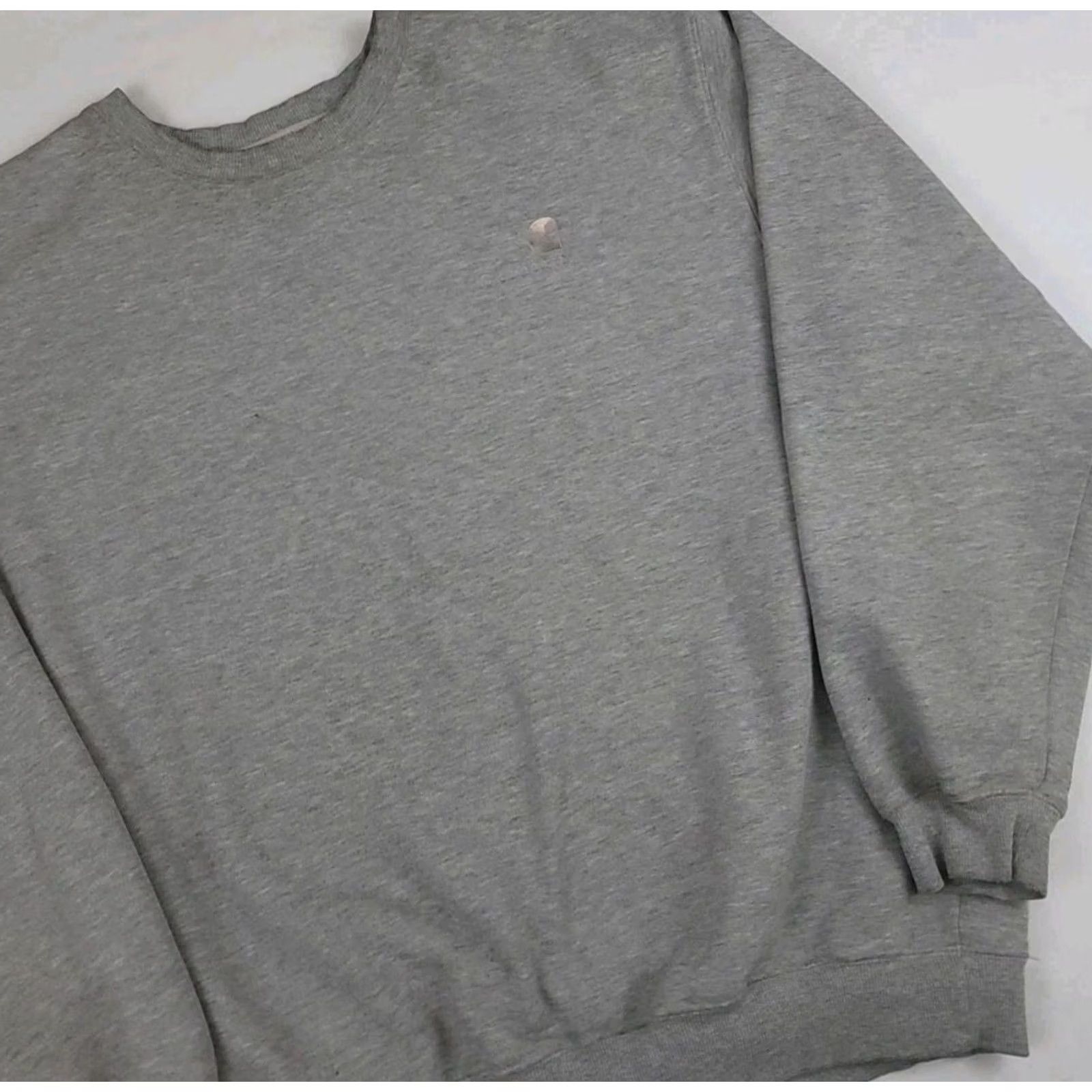 Carhartt Vintage Y2k Carhartt Sweatshirt Crewneck Workwear Utility FADED WORN DISTRESSED Size US XL / EU 56 / 4 - 2 Thumbnail