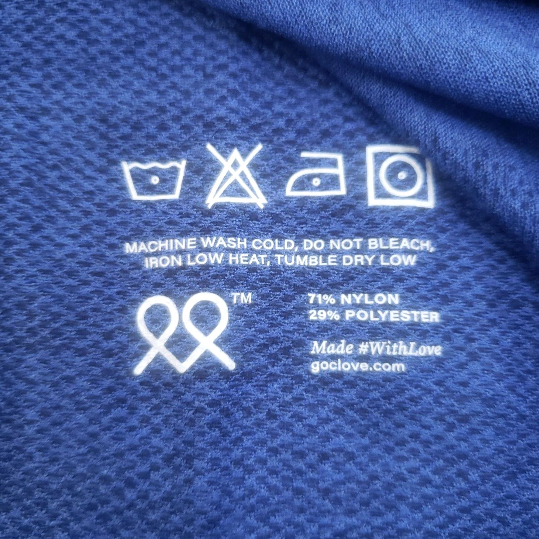 Vintage VINTAGE Clove Shirt Womens XS Blue Crewneck Long Sleeve Stretch Fitted Size XS / US 0-2 / IT 36-38 - 7 Thumbnail