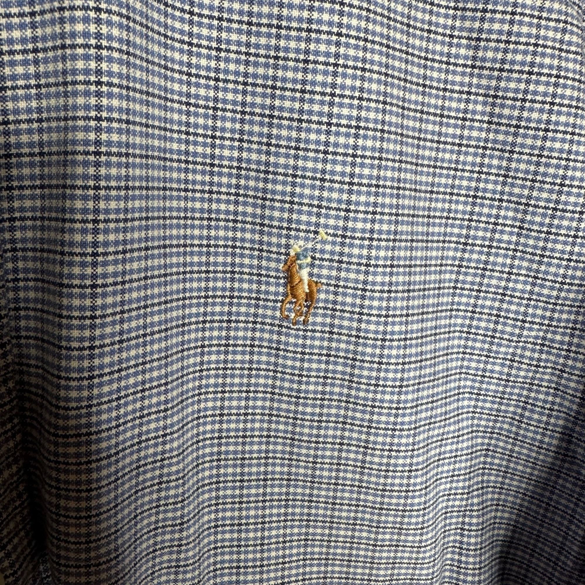 Ralph Lauren Ralph Lauren Yarmouth Long Sleeve Button down plaid blue 100 Size US XXL / EU 58 / 5 - 5 Thumbnail