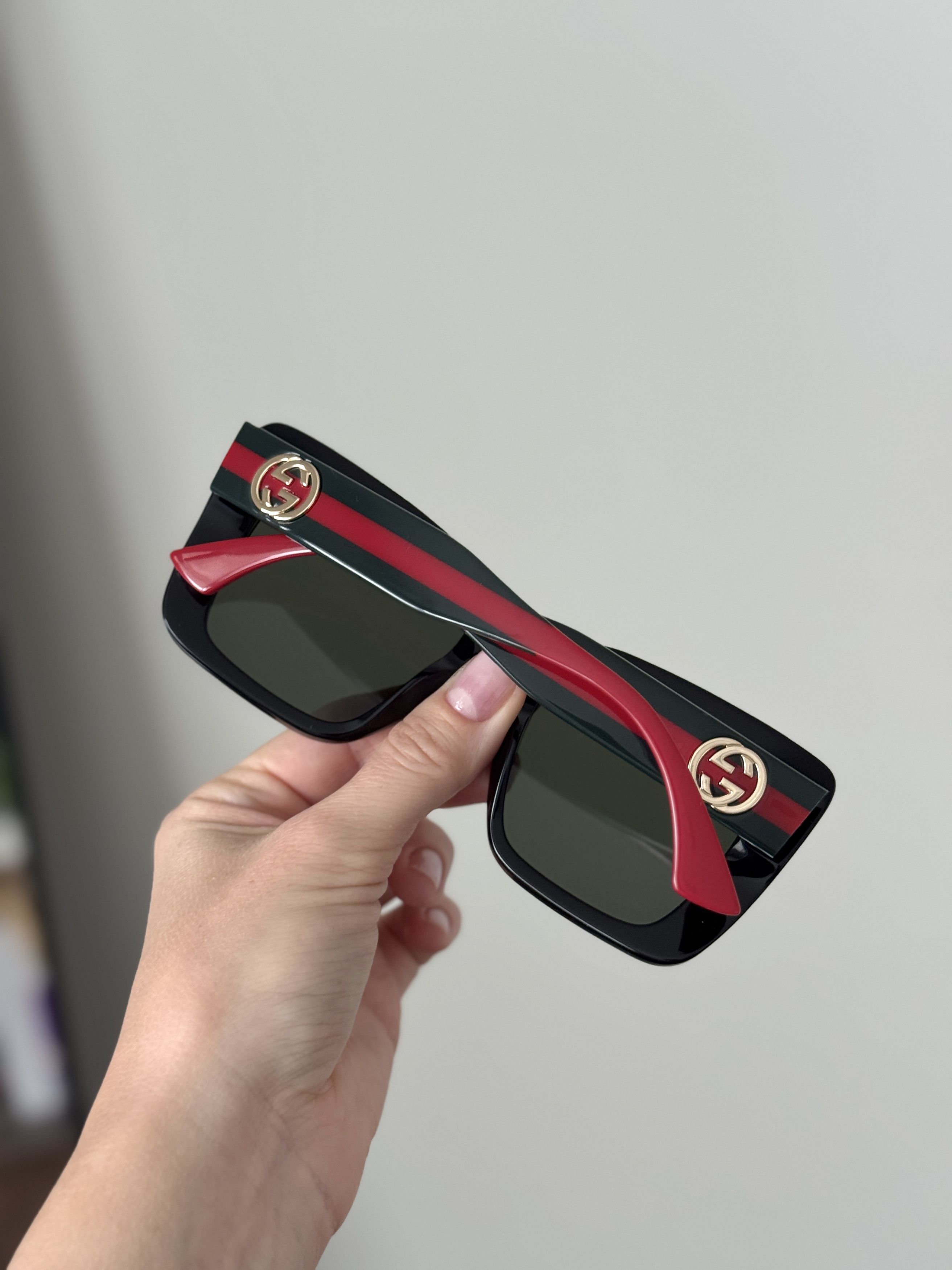 Gucci Women Sunglasses Square GG1861S 001 NEW AUTHENTIC