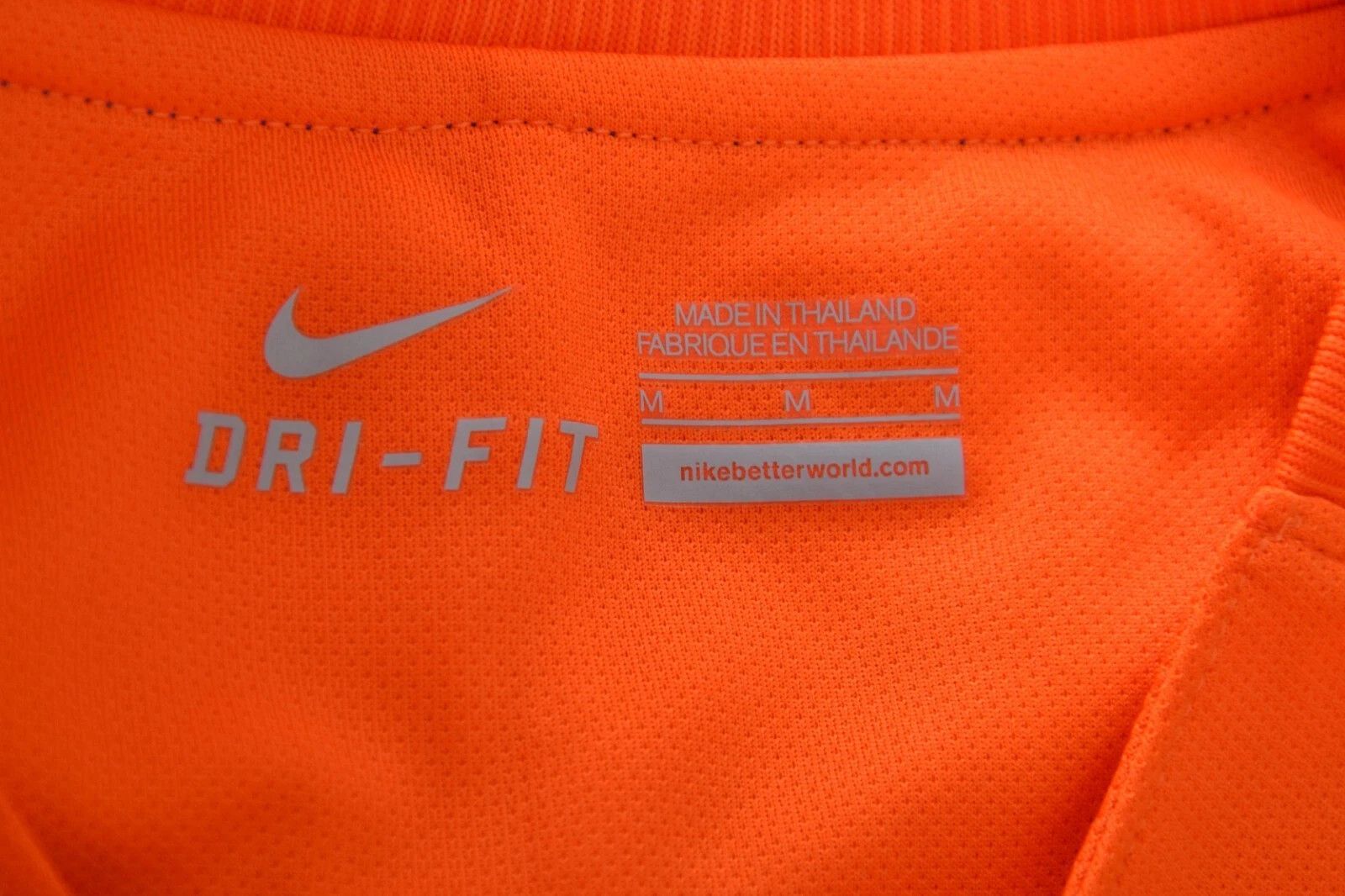 Nike HOLLAND VS ENGLAND 2017 2018 M SIGNED STROOTMAN Size US M / EU 48-50 / 2 - 4 Thumbnail