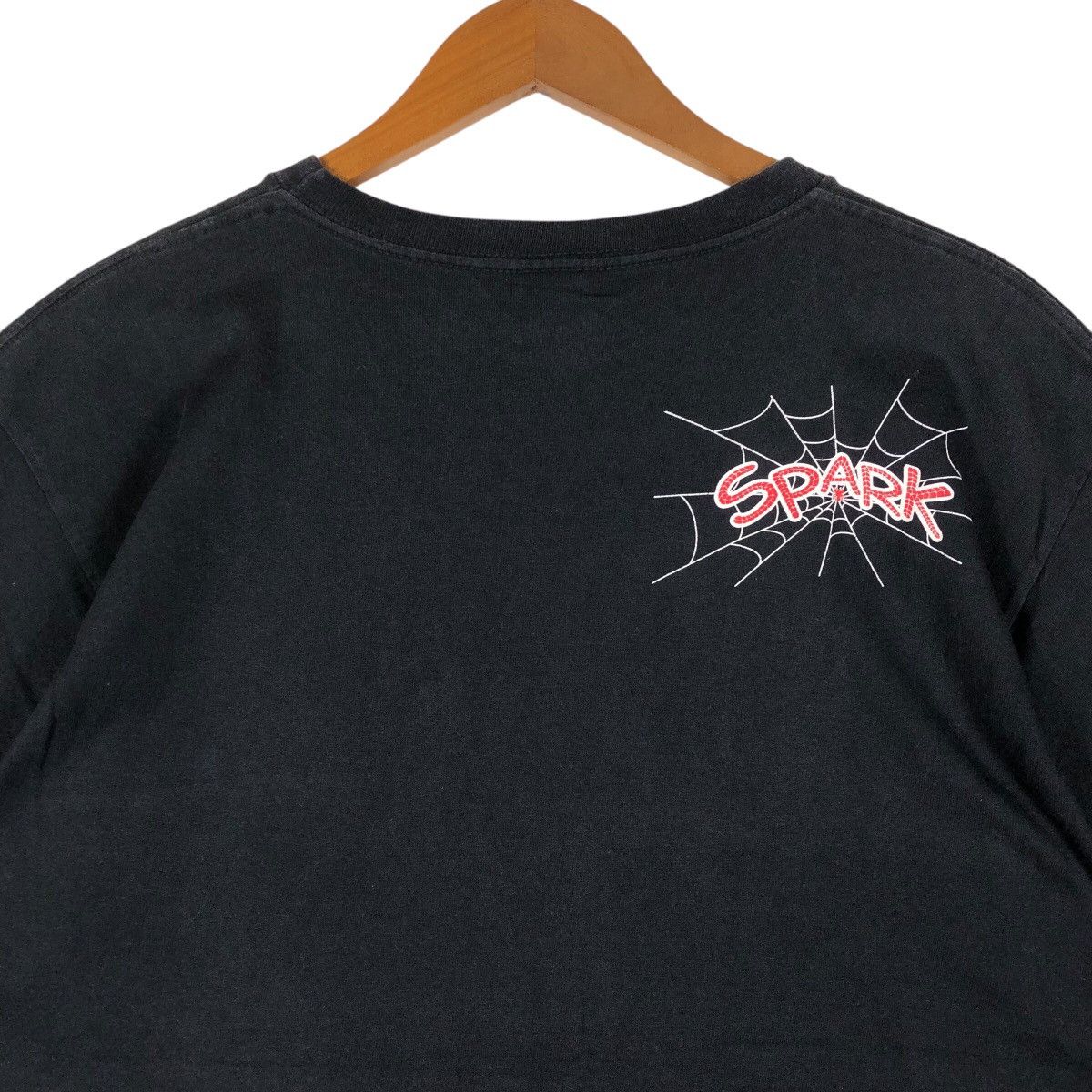 Vintage SPARK Spider Web Skate Wear T-Shirt Size US L / EU 52-54 / 3 - 6 Thumbnail