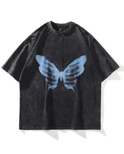Other Harajuku utterfly Graphic T-Shirt Size US M / EU 48-50 / 2 - 1 Thumbnail