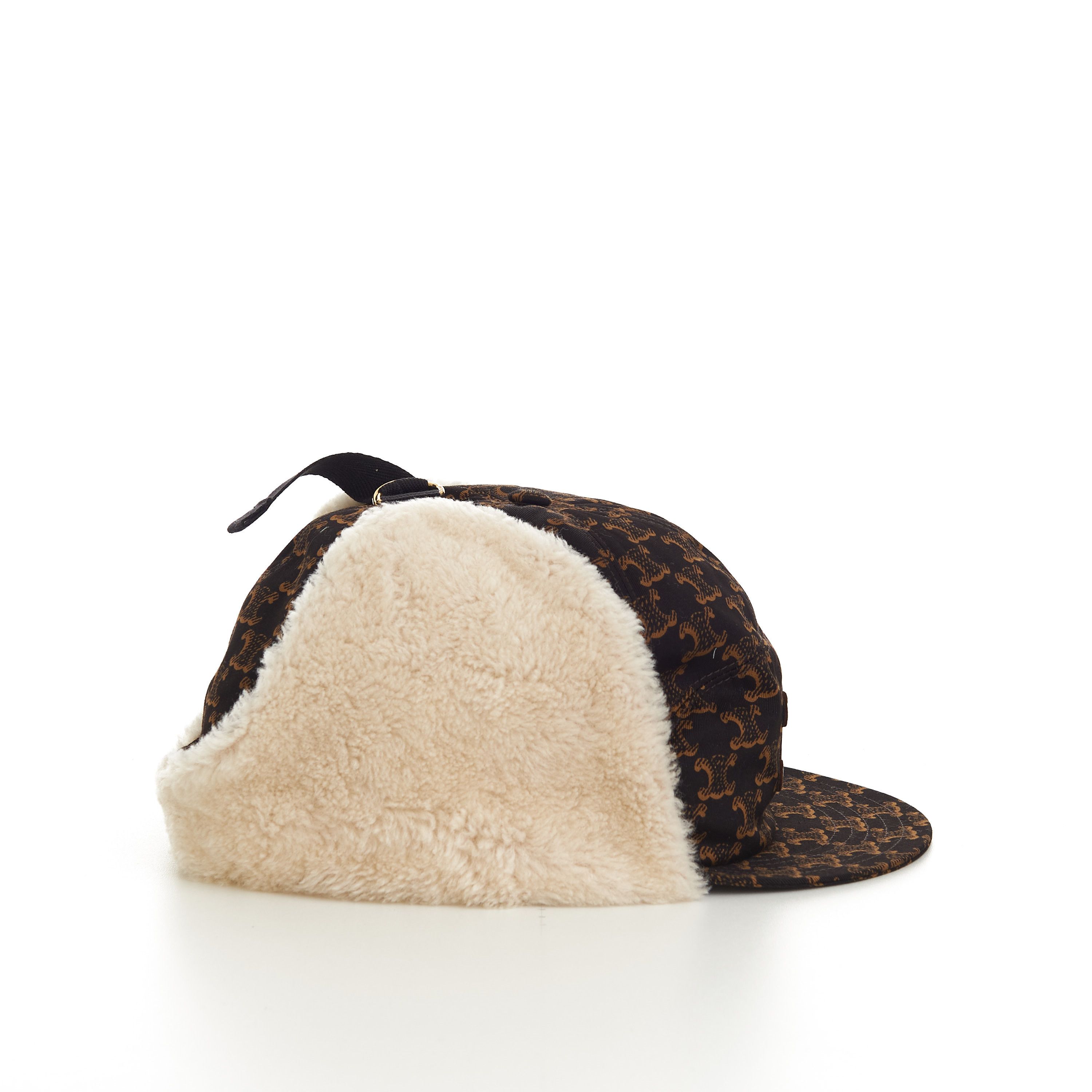 Celine Triomphe Chapka Hat In Monogram Cotton Size S Size ONE SIZE - 7 Thumbnail