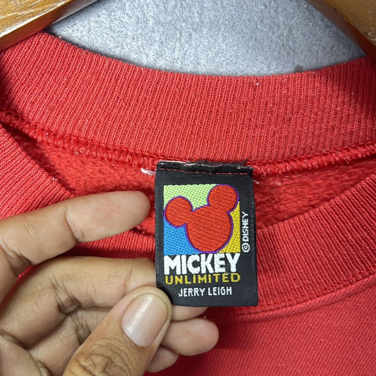 Disney Vintage Disney “Mickey Unlimited” Character Sweatshirt (90s) Size US L / EU 52-54 / 3 - 8 Thumbnail