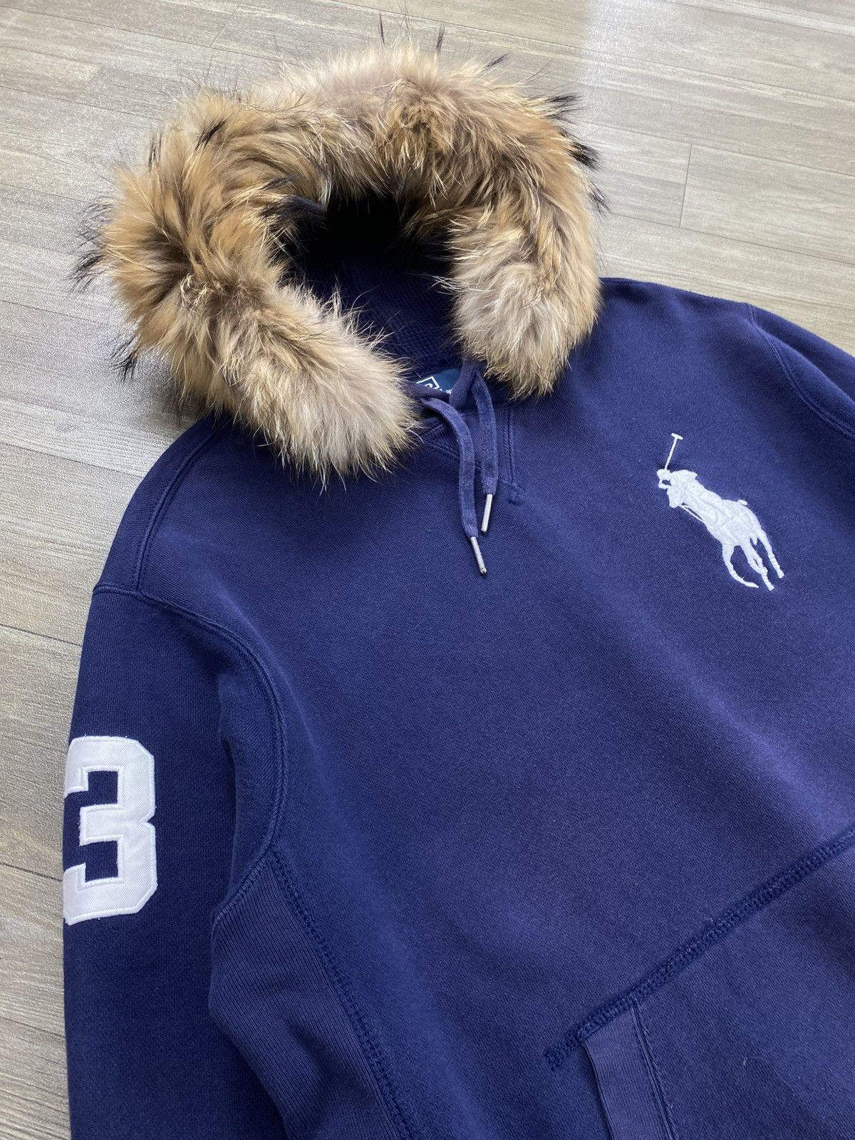 Polo Ralph Lauren Faded Polo Ralph Lauren Fur ZipHoodie IfSixWasNine LGB Style Size US L / EU 52-54 / 3 - 3 Thumbnail