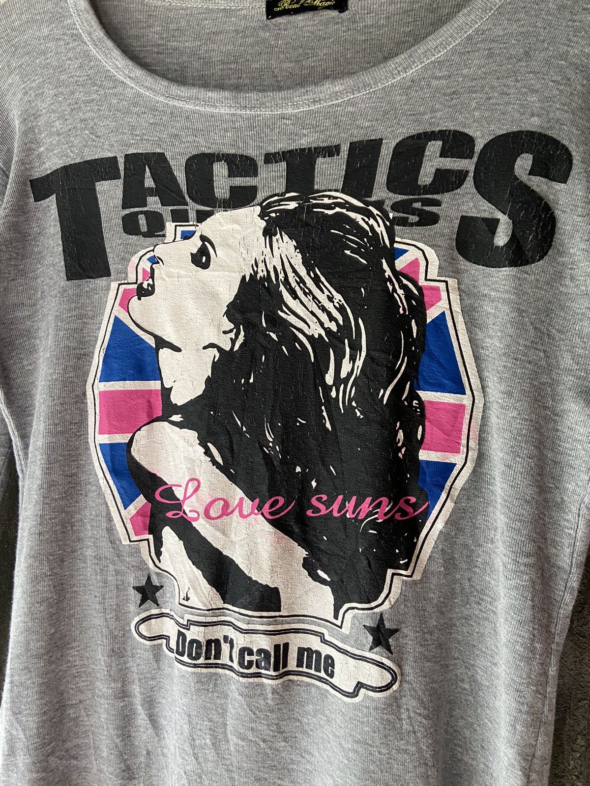 Japanese Brand TACTICS QUEEN'S GOD SAVE THE QUEEN LONG SLEEVE Size US S / EU 44-46 / 1 - 3 Thumbnail