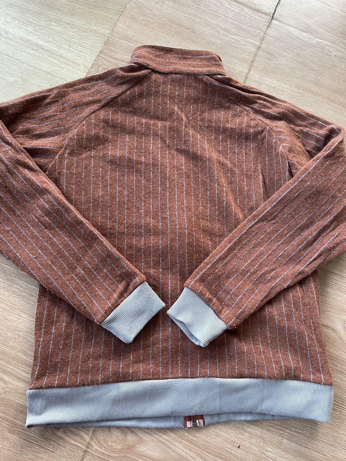 Patagonia Patagonia PinStripe 40th Anniversary Full Zip Wool Jacket Size US L / EU 52-54 / 3 - 6 Thumbnail