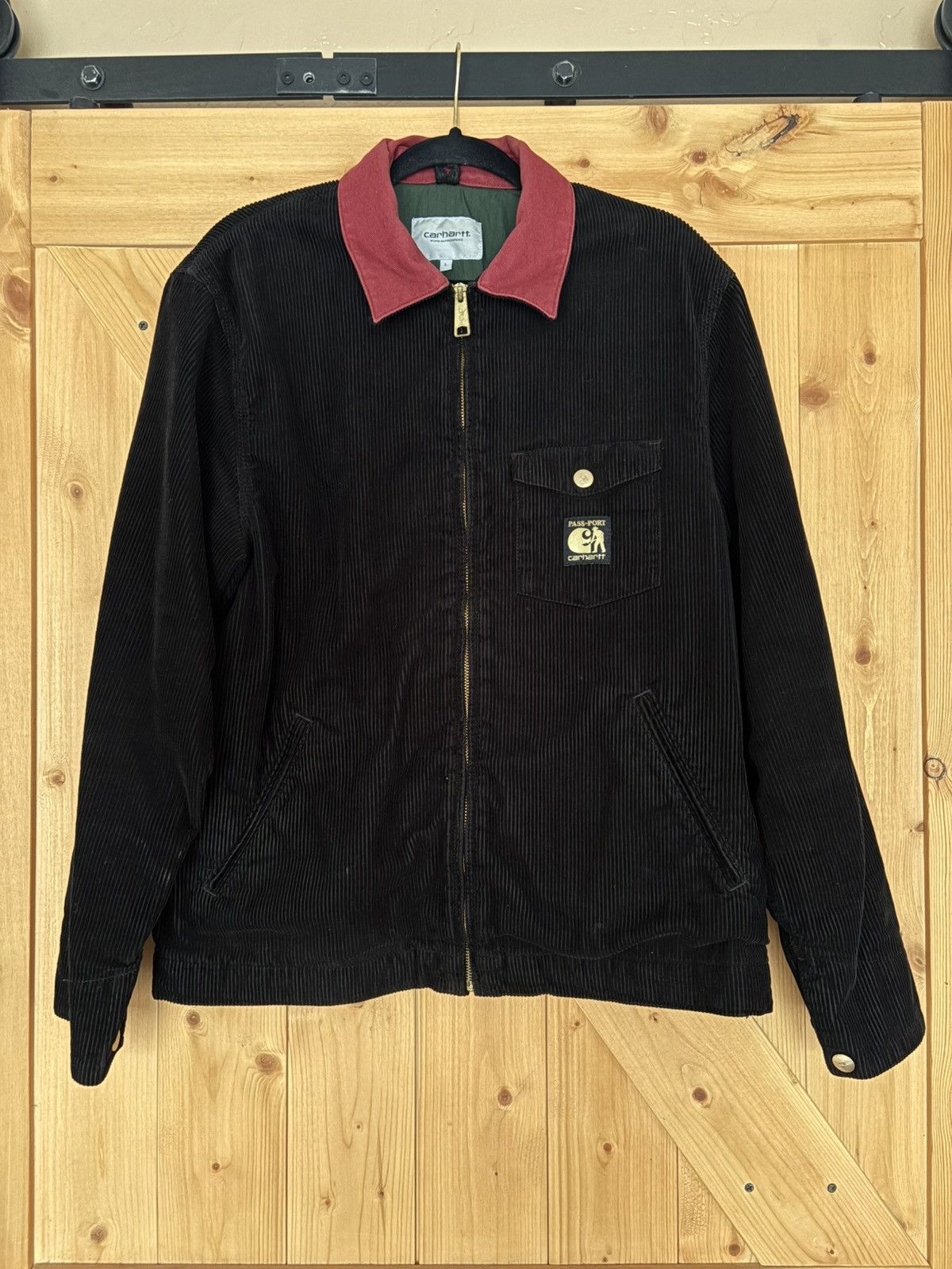 Carhartt Wip WIP x Pass~Port Corduroy Detroit Jacket Size US L / EU 52-54 / 3 - 1 Thumbnail
