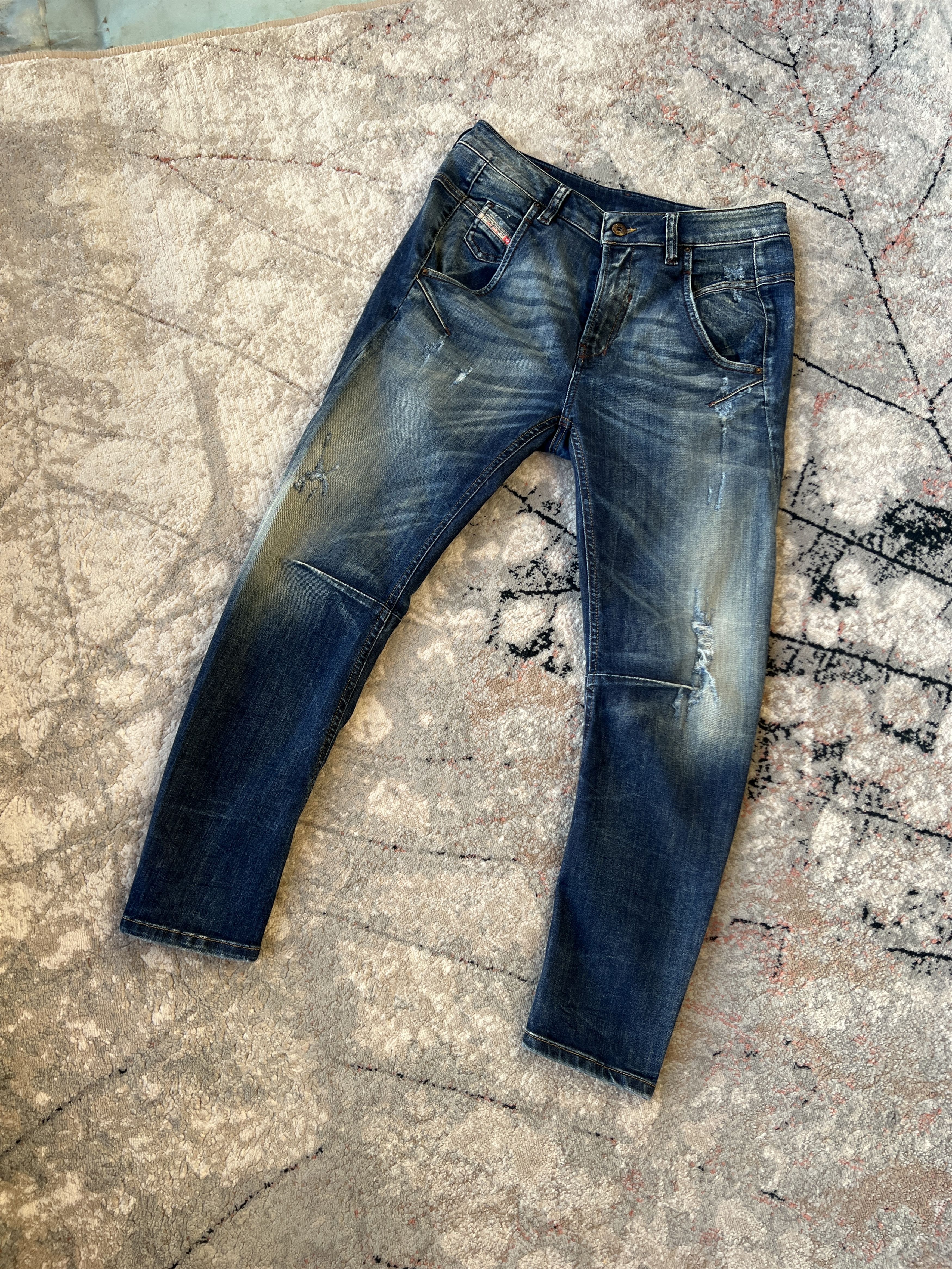 Diesel Diesel Fayza Relaxed-Boyfriend Low Waist Jeans Size 25" / US 0 / IT 36 - 1 Thumbnail