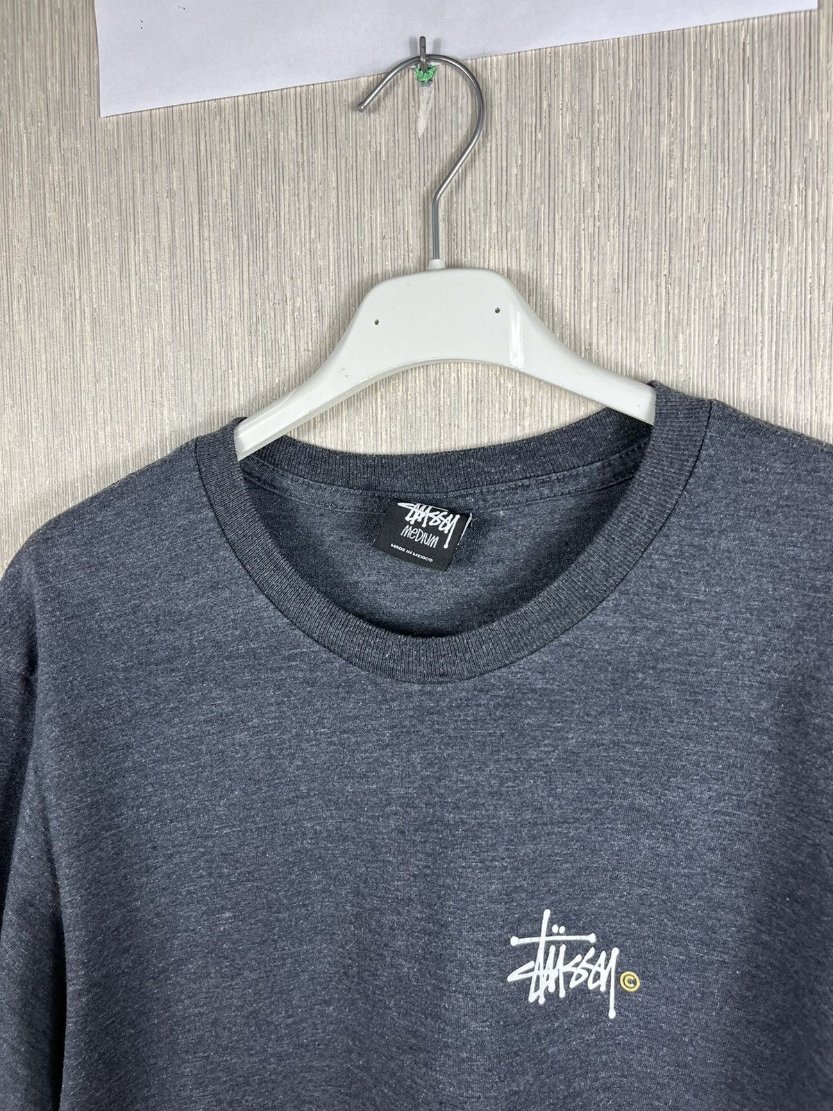 Stussy × Vintage Vintage Stussy stock back logo copyright rare tee t-shirt Size US M / EU 48-50 / 2 - 9 Thumbnail