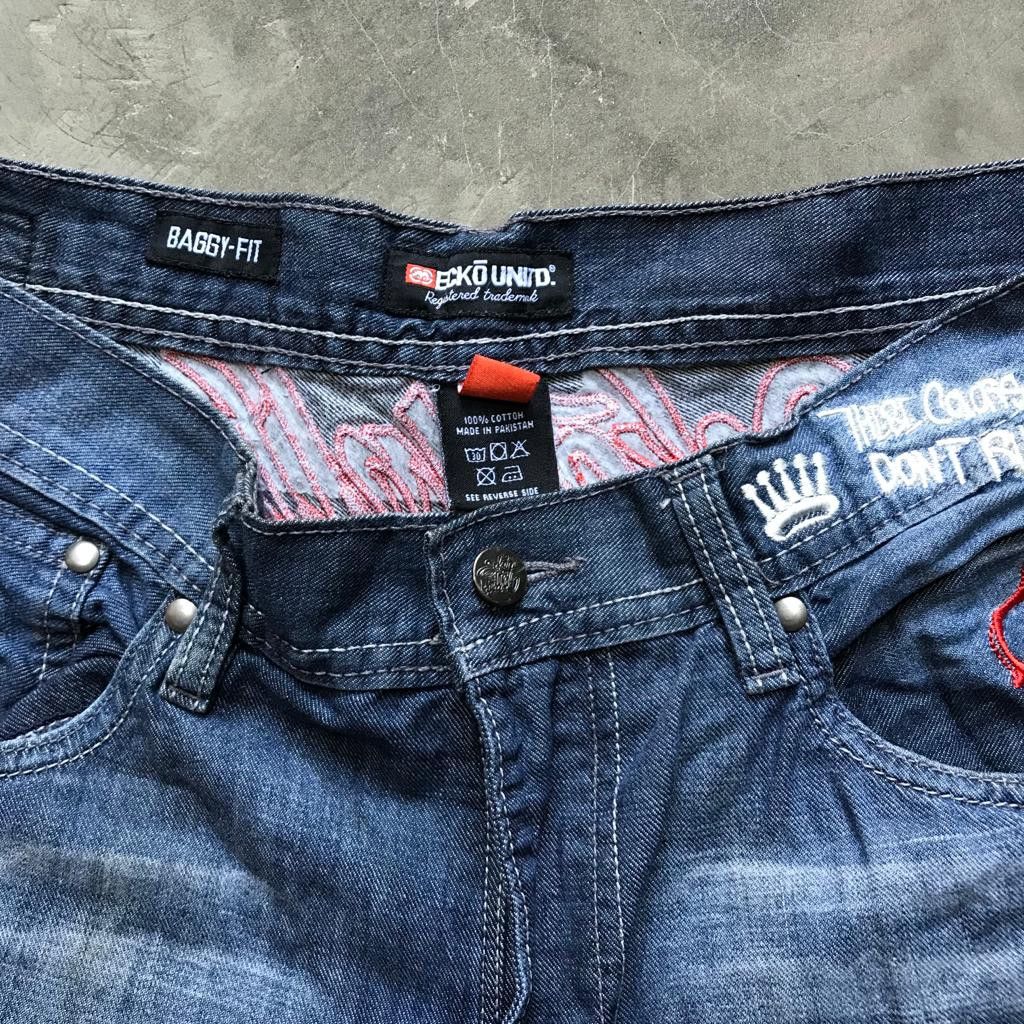 Ecko Unltd. Vtg Y2K Ecko Unltd Short Pants Size US 34 / EU 50 - 8 Thumbnail