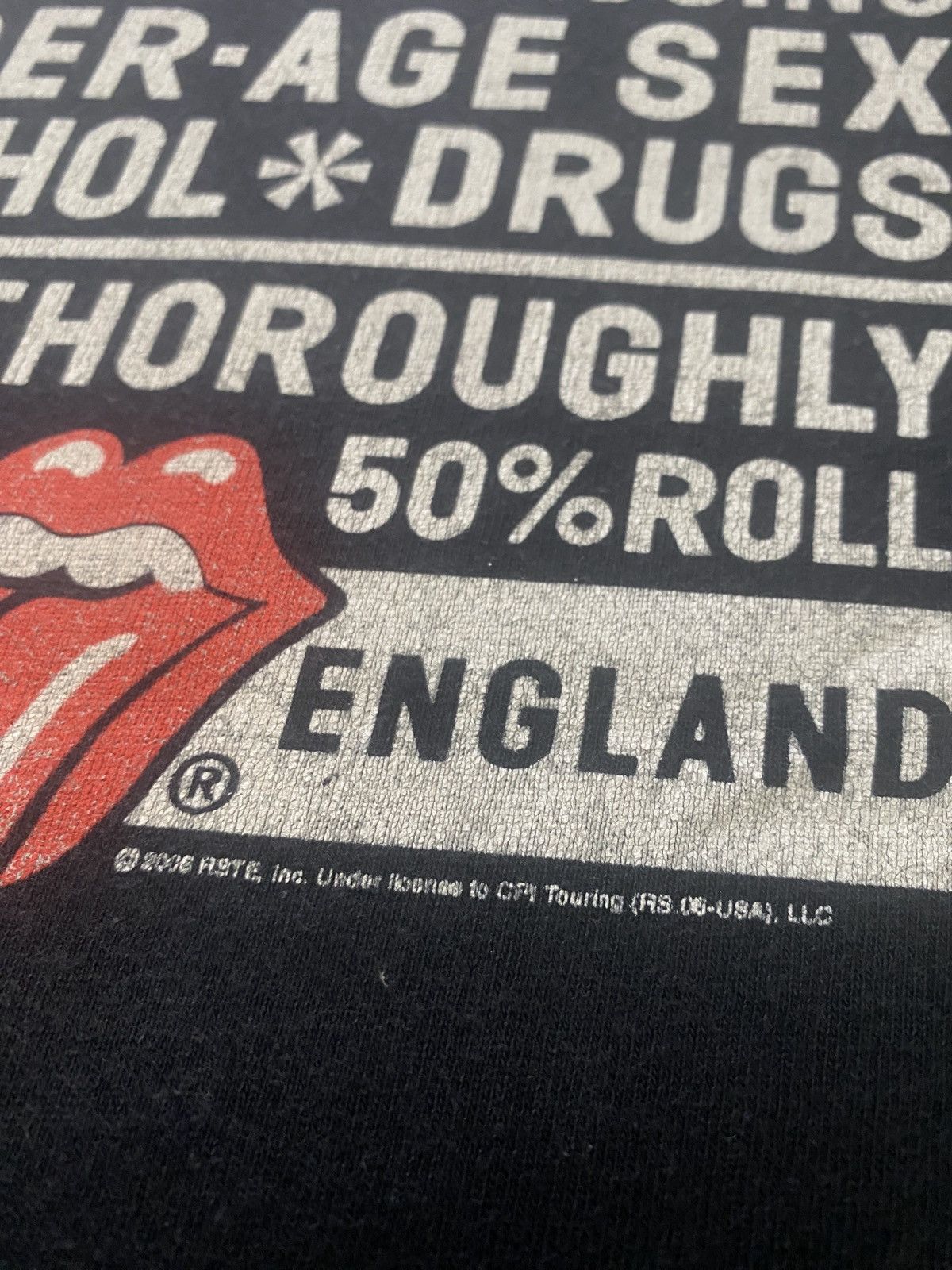 Band Tees × The Rolling Stones × Vintage ‼️RARE‼️VINTAGE ROLLING STONES ESTABLISHED AT 1962 SHIRT TER🔥 Size US L / EU 52-54 / 3 - 12 Thumbnail