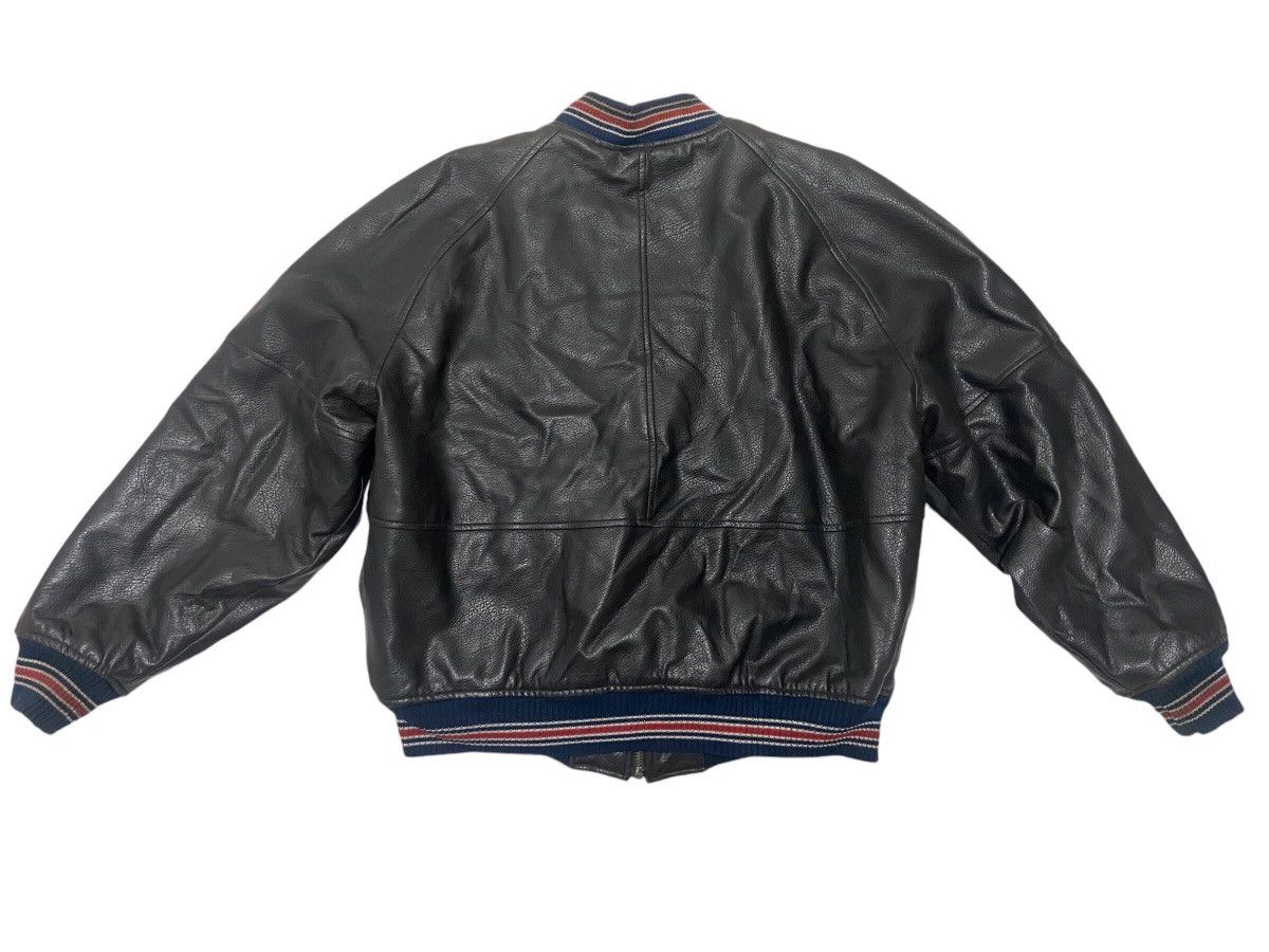 Vintage Sprazzo racing team vintage leather jacket Size US L / EU 52-54 / 3 - 3 Thumbnail