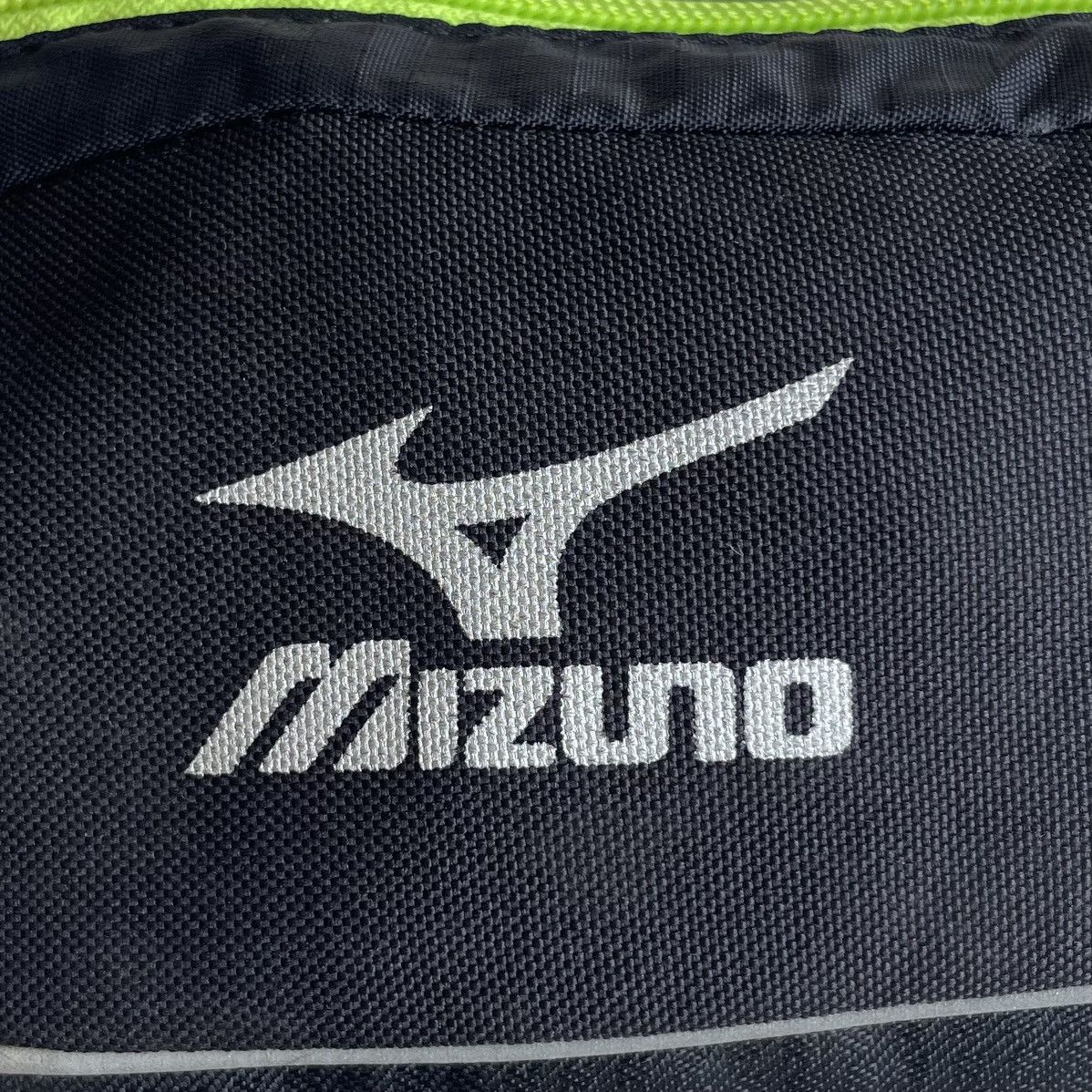 Mizuno Mizuno Black Green Waist Bag Size ONE SIZE - 7 Thumbnail