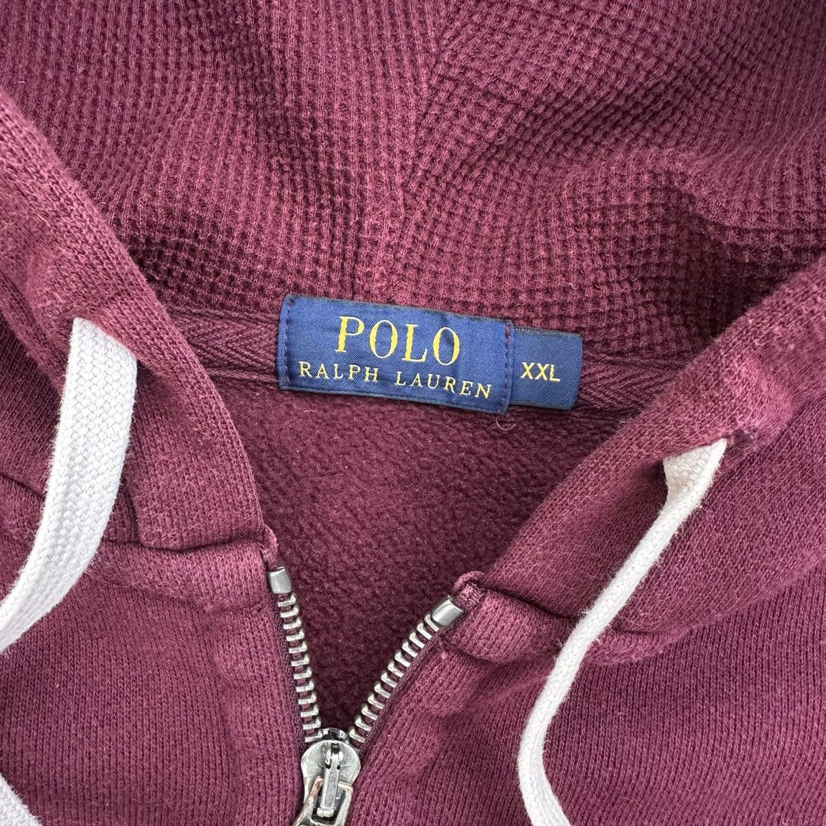 Polo Ralph Lauren Luxury Polo Ralph Lauren Zip Hoodie Basic Fit Y2K 00s USA Size US XXL / EU 58 / 5 - 4 Thumbnail