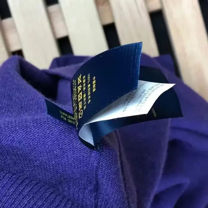 Polo Ralph Lauren Mens Sweater V - Neck Jumper Polo Ralph Lauren Size M Wool Size US M / EU 48-50 / 2 - 4 Thumbnail