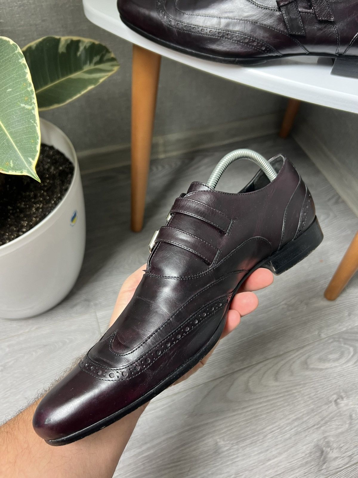 Dolce & Gabbana Dolce & Gabbana Double Monk Leather Shoes Size 44 D&G Size US 11 / EU 44 - 15 Thumbnail