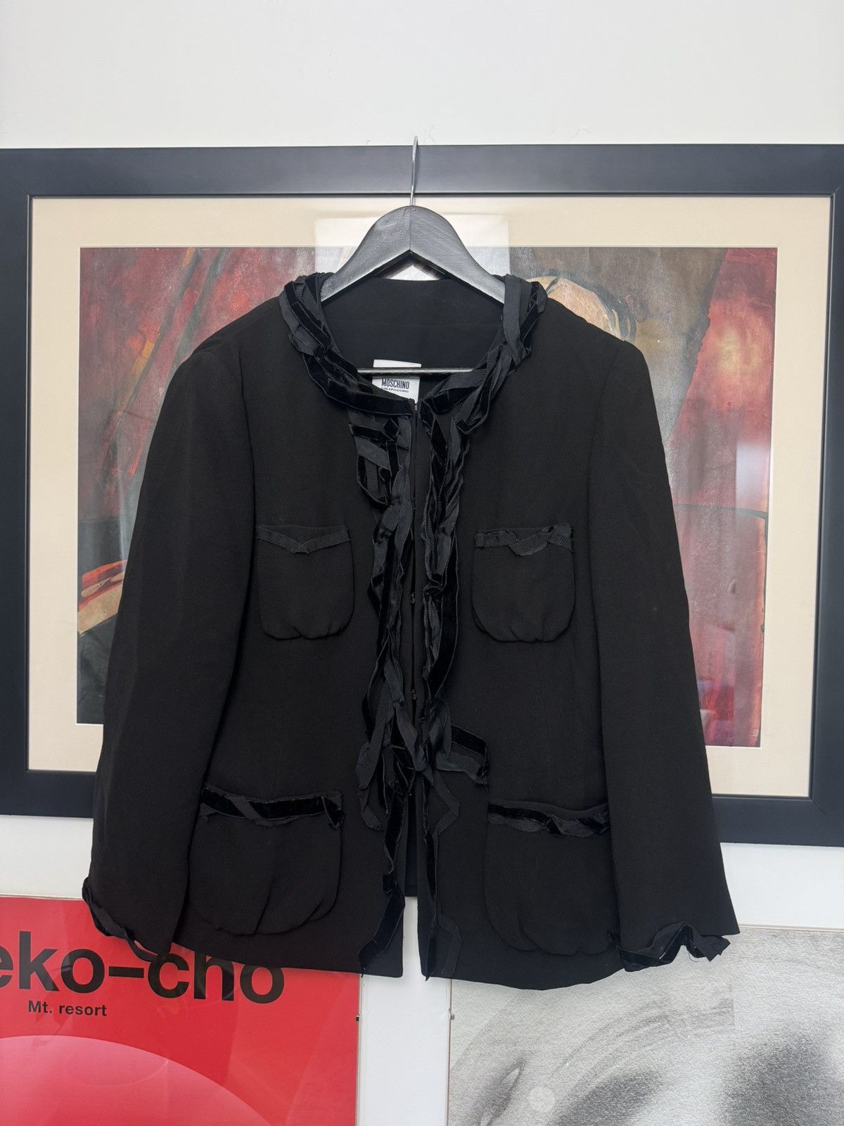 Moschino Women's MOSCHINO CHEAP AND CHIC Blazer Jacket Rare Casual Size XL / US 12-14 / IT 48-50 - 2 Thumbnail