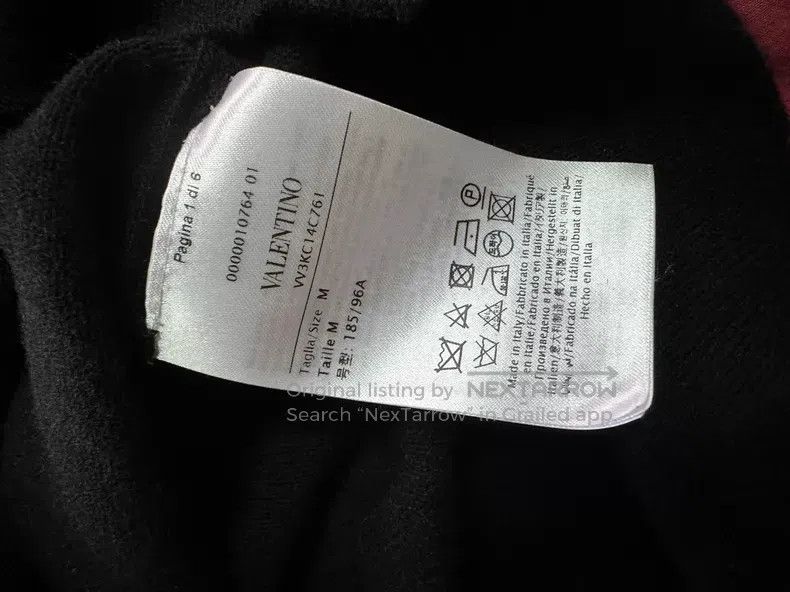Valentino Valentino Black rainbow letter knitwear Size M / US 6-8 / IT 42-44 - 4 Thumbnail