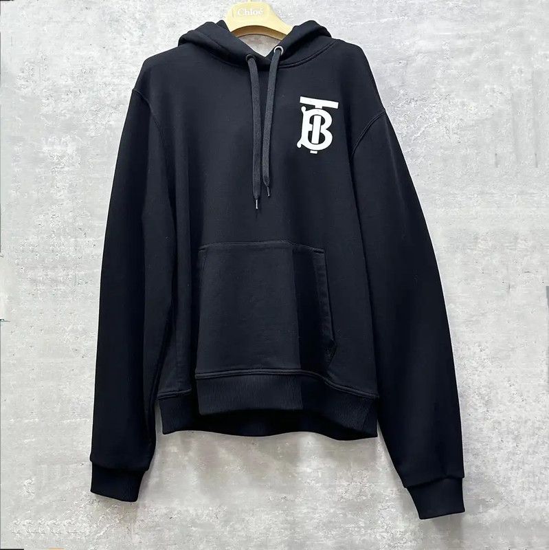 Burberry Burberry Black Cotton Women's Hoodie Size M / US 6-8 / IT 42-44 - 1 Thumbnail