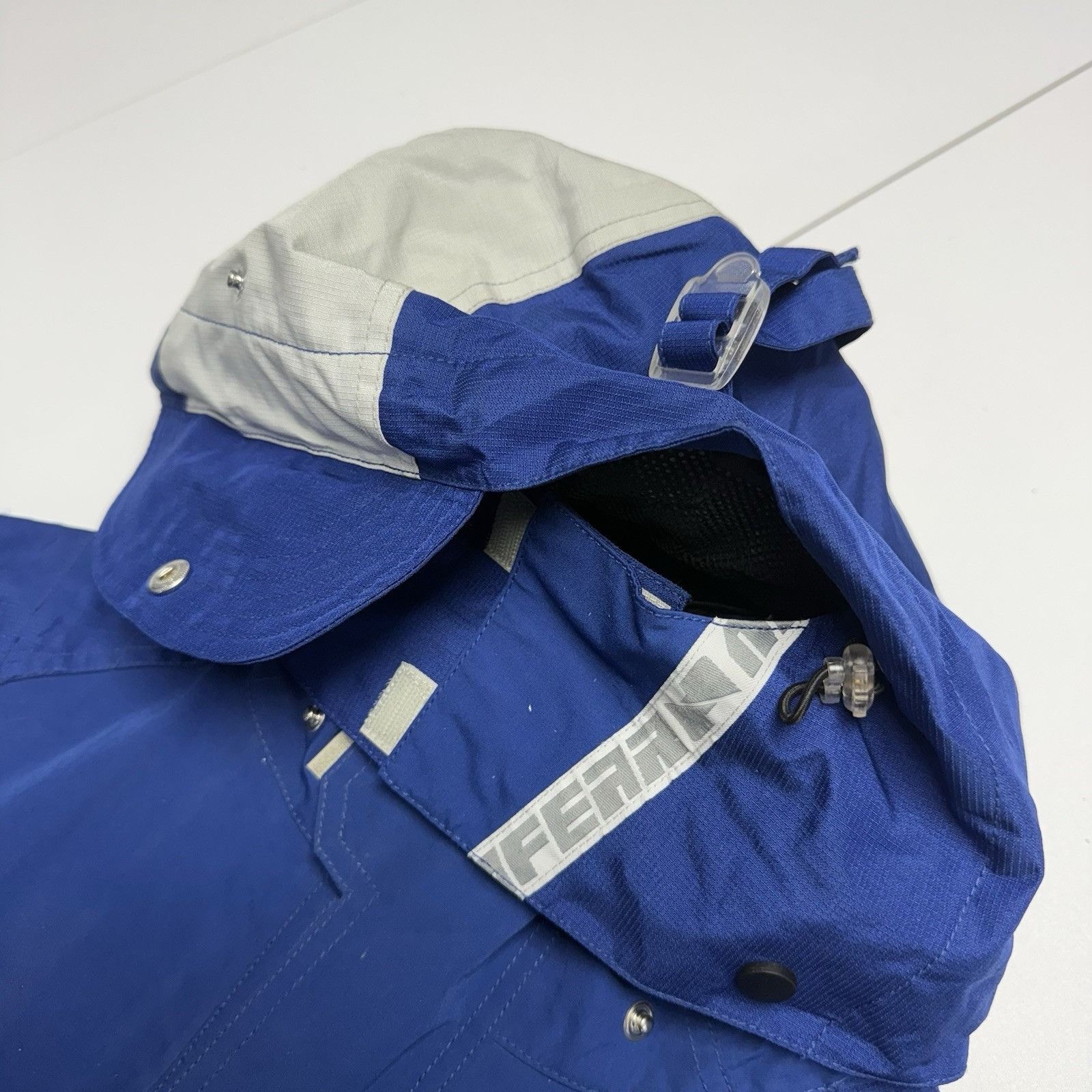 No Fear Vintage No Fear Squad Snow Jacket Mens XL Blue Full Zip Hood Size US XL / EU 56 / 4 - 15 Thumbnail