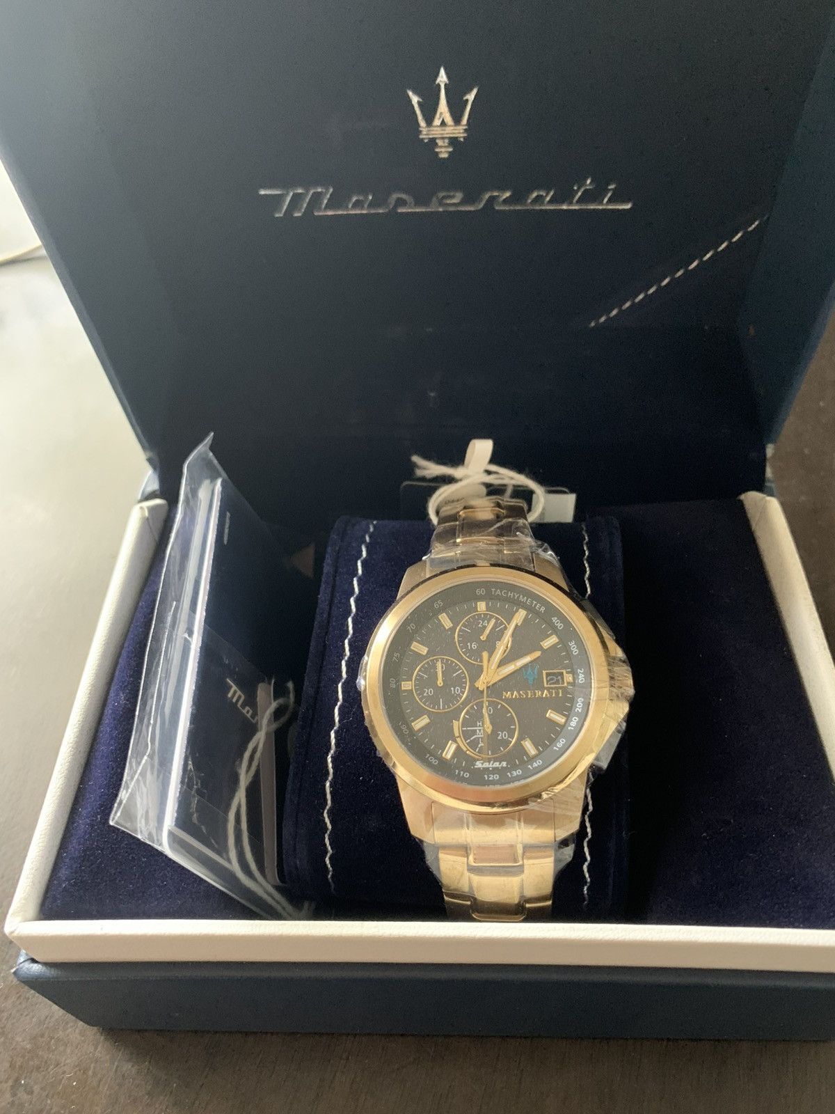 Maserati Maserati Men’s Golden Watch Sfida Collection Size ONE SIZE - 10 Thumbnail