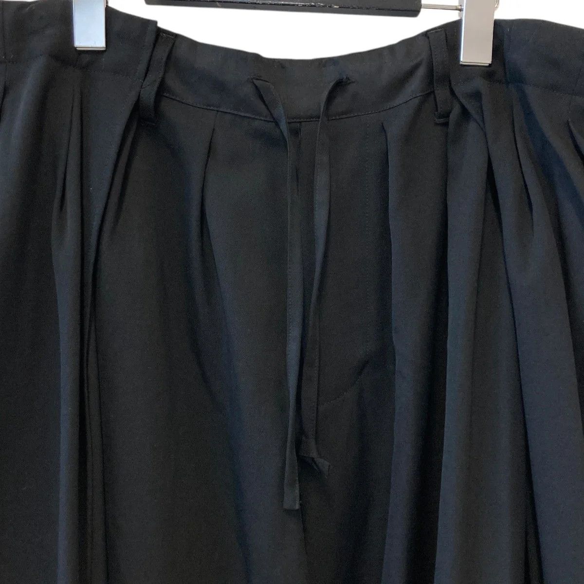 Yohji Yamamoto Yohji Yamamoto pour homme/Black/Wool Wide Pants Size US 36 / EU 52 - 3 Thumbnail