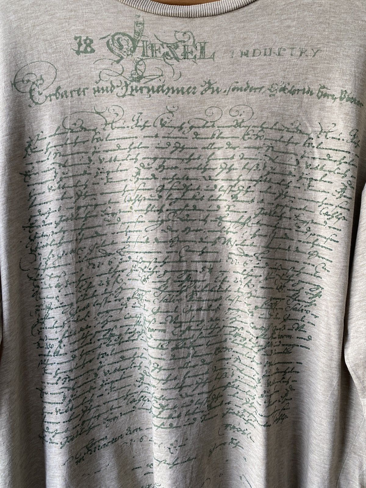 Diesel × If Six Was Nine × Tornado Mart Diesel Industry Poem Design Long Sleeve Size US L / EU 52-54 / 3 - 6 Thumbnail