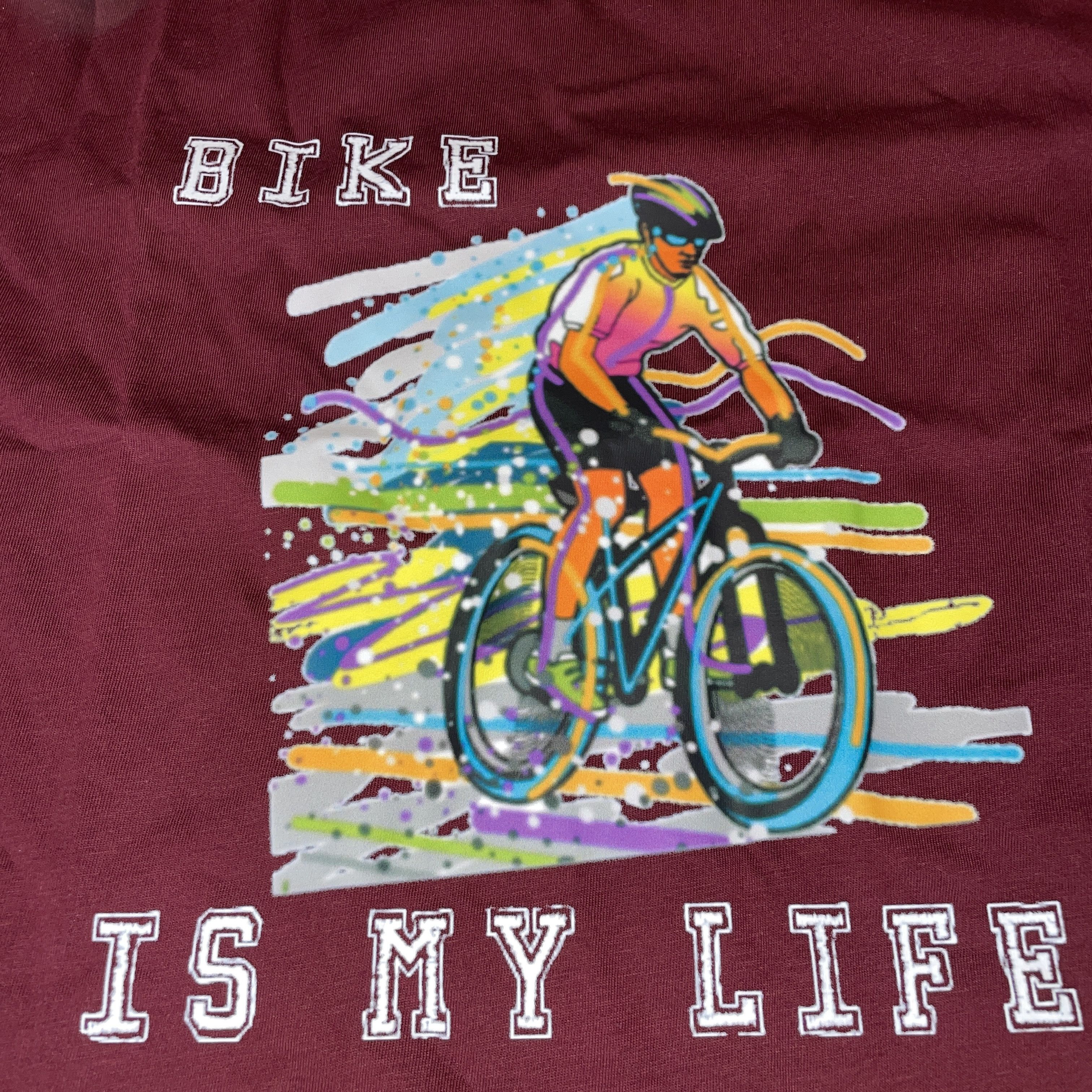 Gildan Gildan Women's Fashion T-shirt Cotton Bike Is My Life Size S Size S / US 4 / IT 40 - 2 Thumbnail