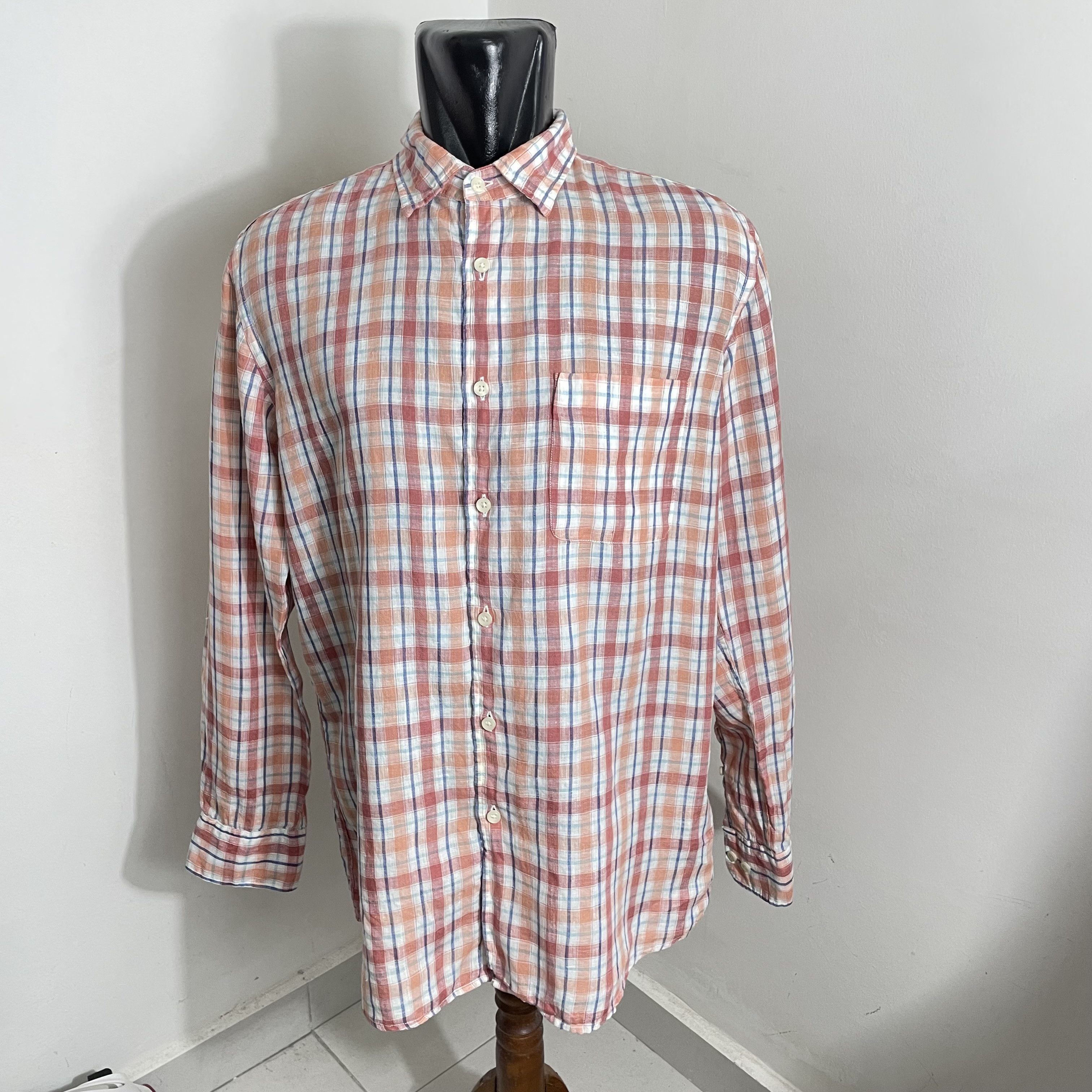 Japanese Brand × Uniqlo ⭐️SALE⭐️ [XL] UNIQLO LINEN COTTON SHIRT Size US XL / EU 56 / 4 - 1 Thumbnail