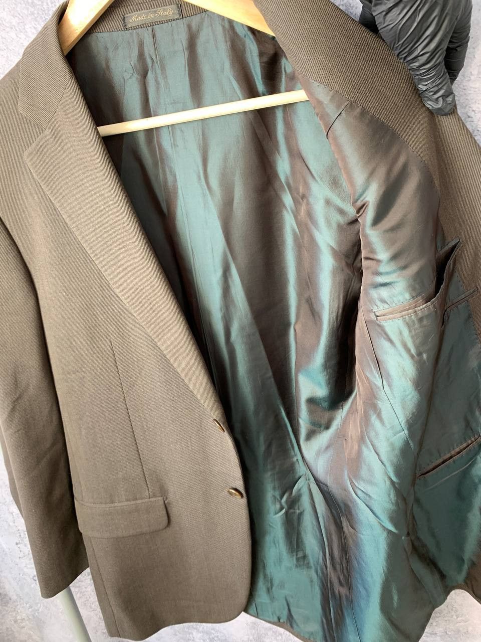 Pal Zileri RRP 800$ Pal Zileri Luxury Suit Blazer + Pants Brown 50R Size 50R - 6 Thumbnail
