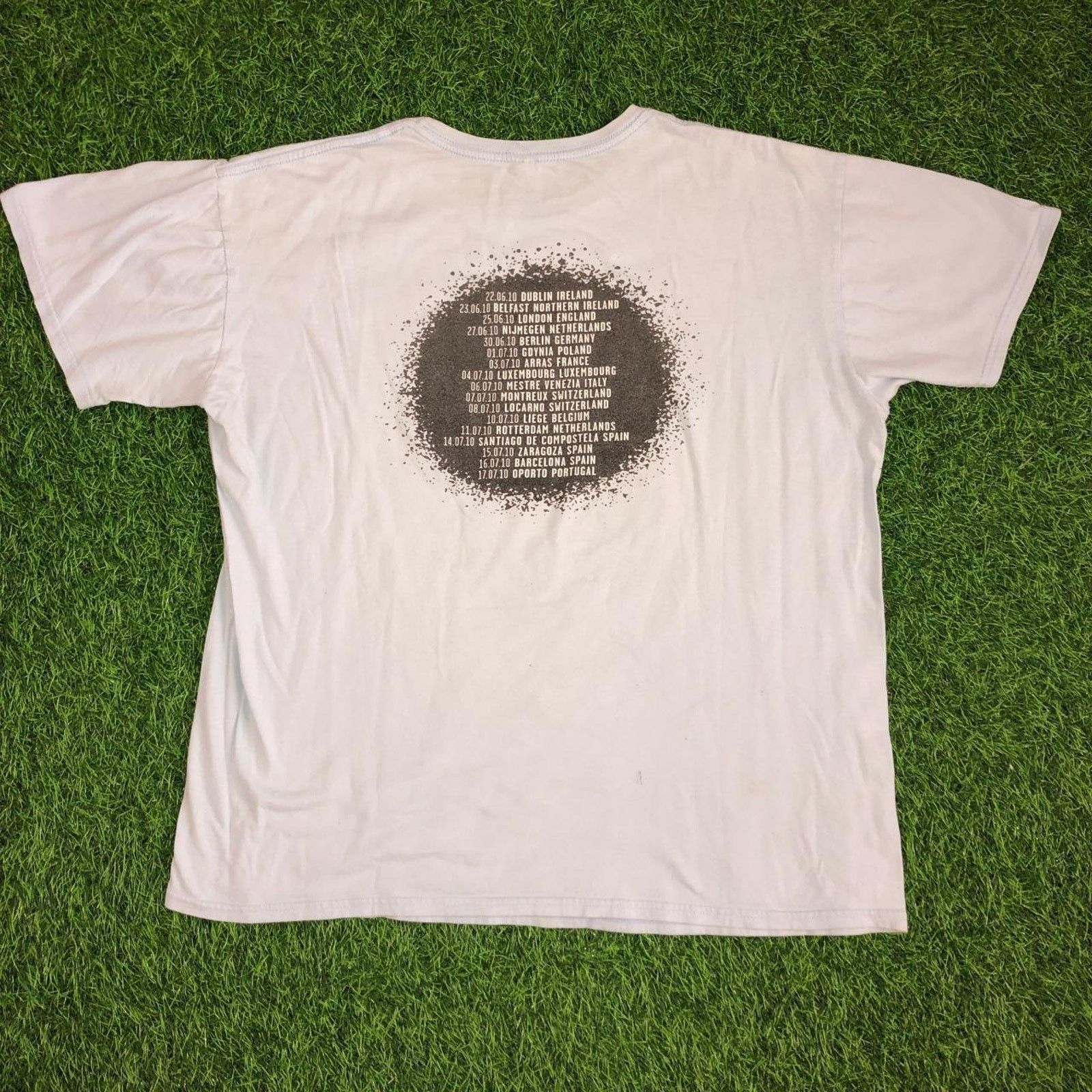 Other Retro Light Blue Ben Harper Euro Tour 2010 Graphic Tee Size US M / EU 48-50 / 2 - 2 Thumbnail
