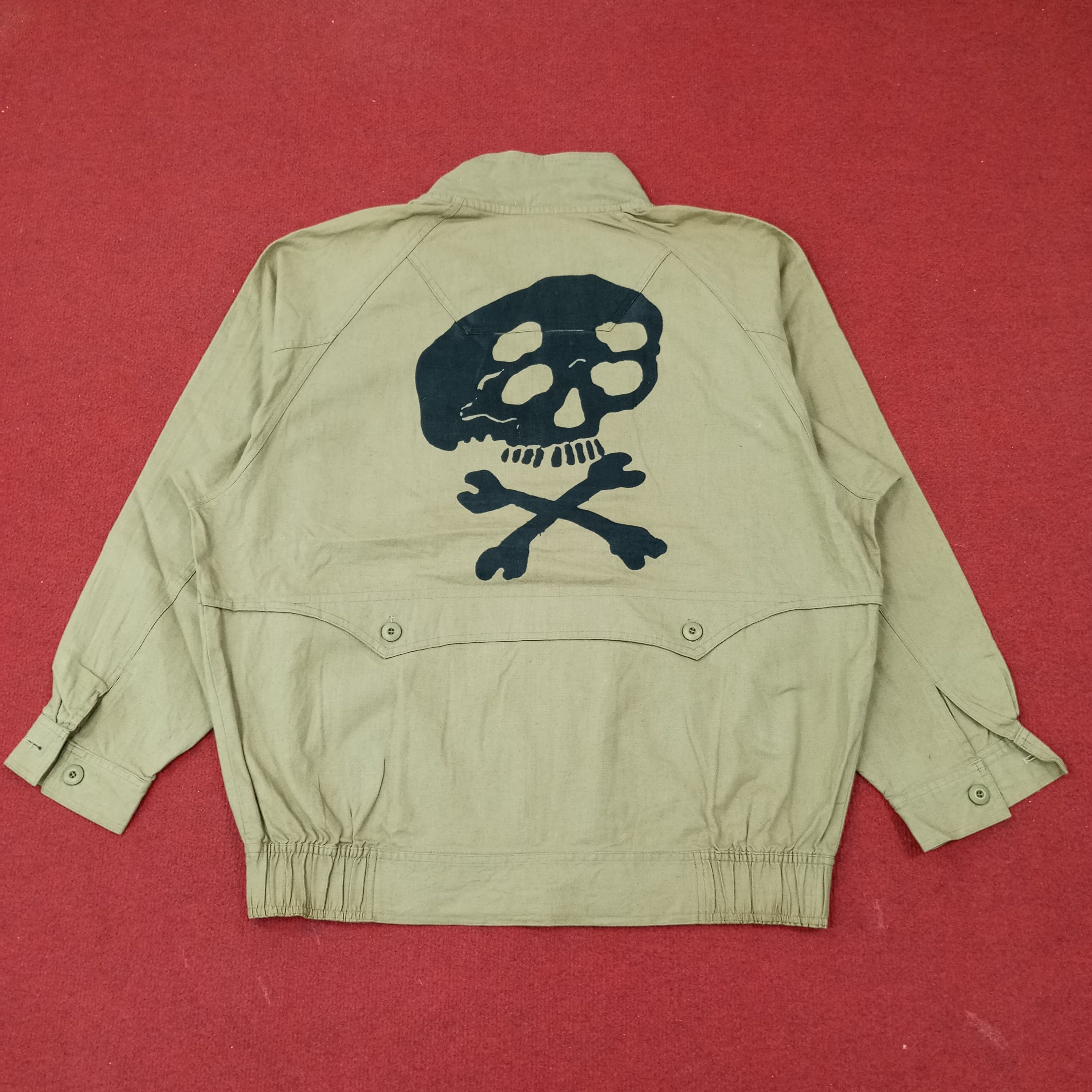 Vintage Urban Hills Custom Skulls Art Jacket c231n1 Size US XL / EU 56 / 4 - 1 Thumbnail
