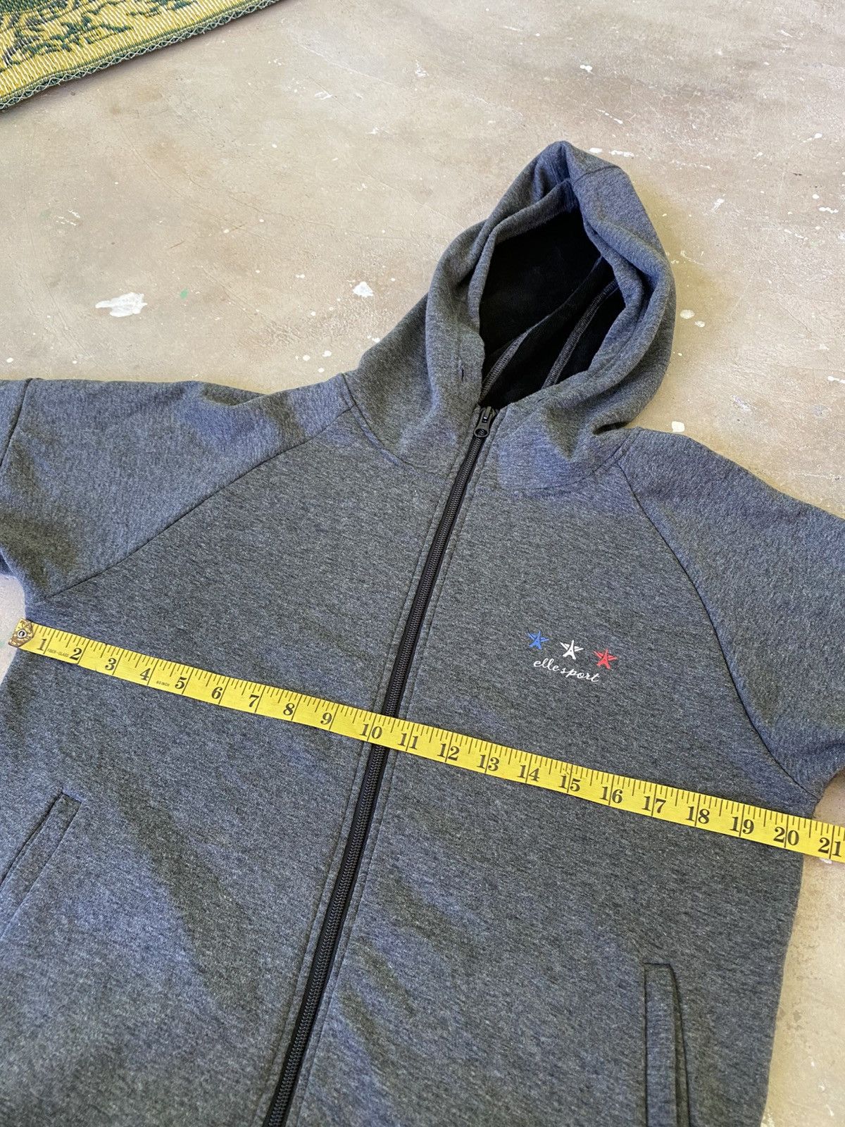 Japanese Brand Elle Sport Paris Thumb Hole Zip Hoodie Women Size M / US 6-8 / IT 42-44 - 13 Thumbnail