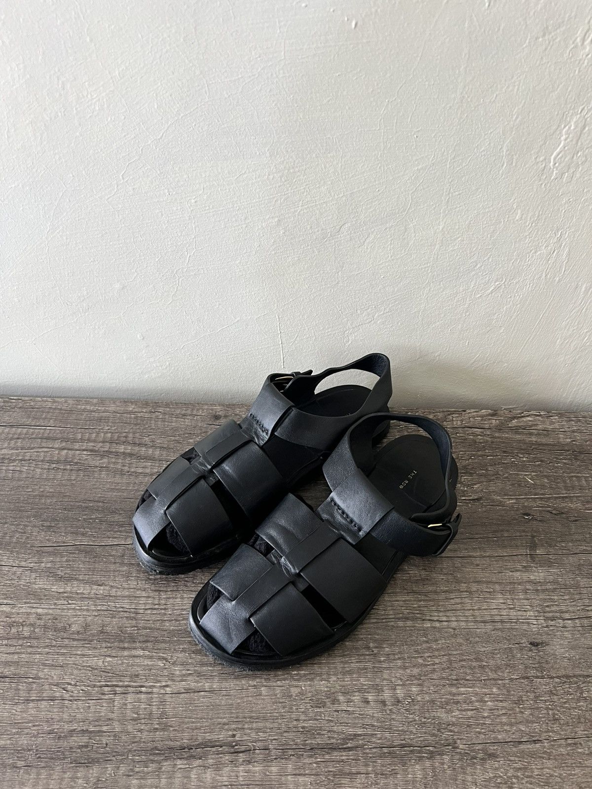 The Row THE ROW FISHERMAN CREPE SOLE SANDALS Size US 8 / IT 38 - 3 Thumbnail