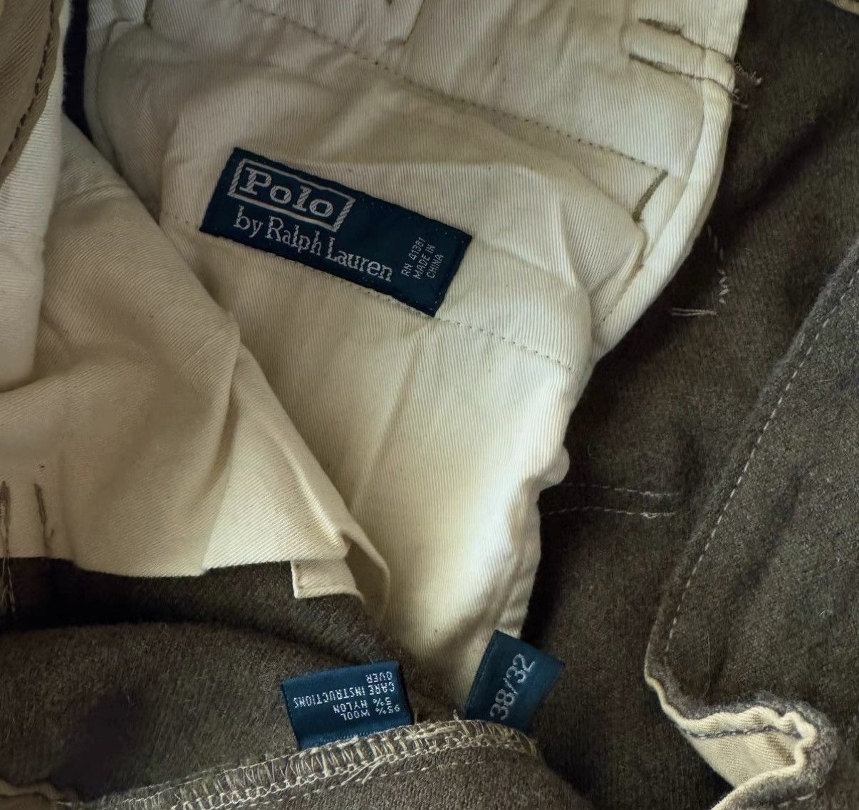 Polo Ralph Lauren Ralph Lauren Polo RL Wool Military Cargo Pants K22 Size US 29 - 4 Thumbnail