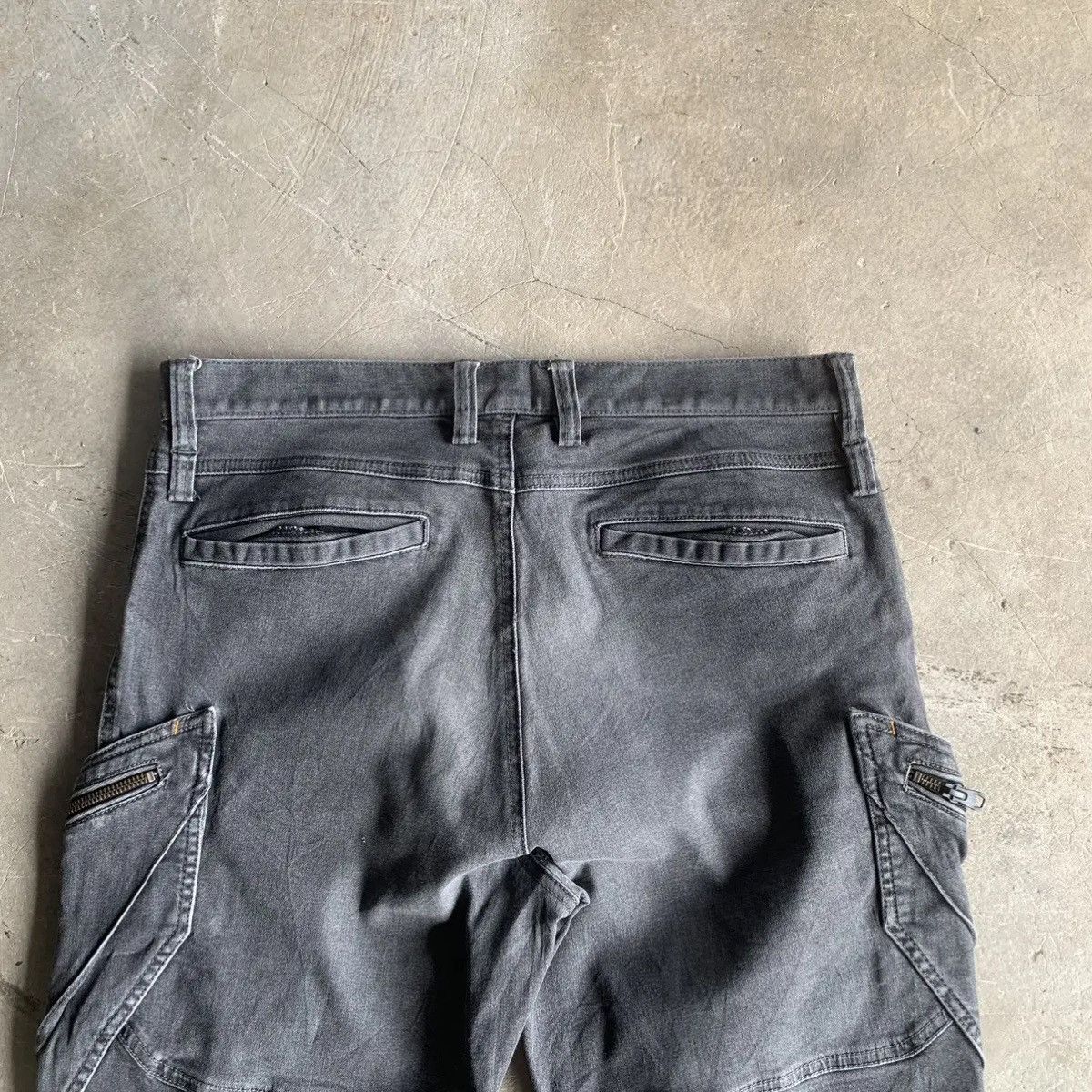 Japanese Brand 💥 STEALS 💥 Top Shaleton Faded Rugged Trousers Biker Pants Size US 33 - 11 Thumbnail