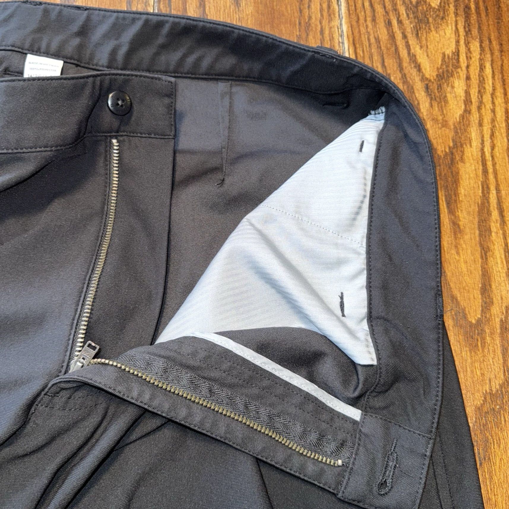 Footjoy FootJoy Pants Mens Black 38x30 Golf Pant Straight Regular Inseam 30 Size US 38 / EU 54 - 4 Thumbnail
