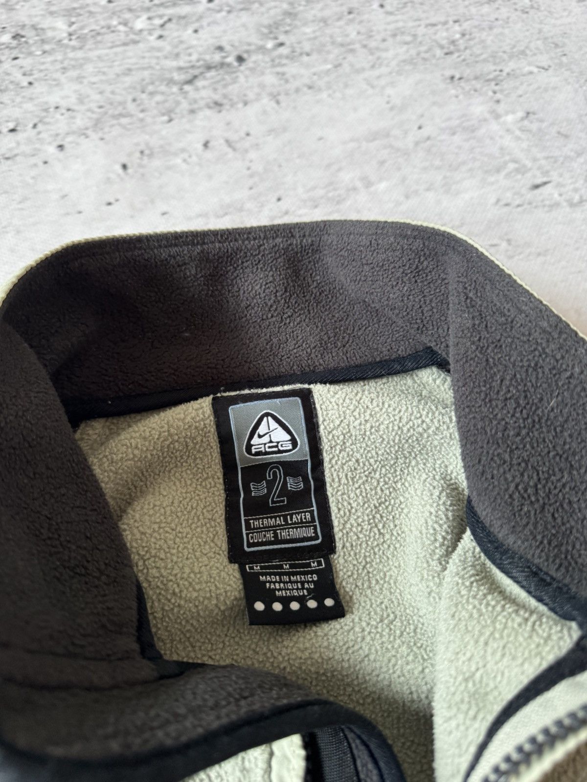Nike × Nike ACG × Vintage NIKE ACG TEDDY FLEECE VINTAGE 00s y2k BAGGY ZIP HOODIE LOGO Size US M / EU 48-50 / 2 - 9 Thumbnail