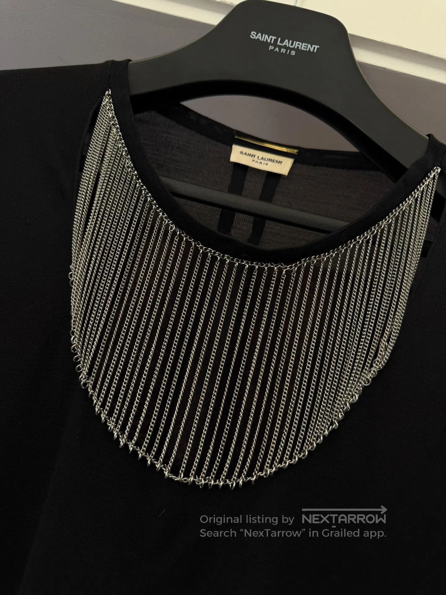 Hedi Slimane Saint Laurent 13FW Black Chain Short. Size US S / EU 44-46 / 1 - 9 Thumbnail