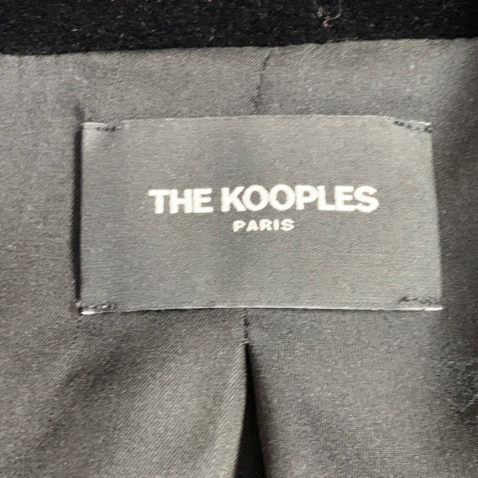 The Kooples THE KOOPLES Jokers Red Black Yellow Wool Plaid Jacket Blazer Size M / US 6-8 / IT 42-44 - 6 Thumbnail