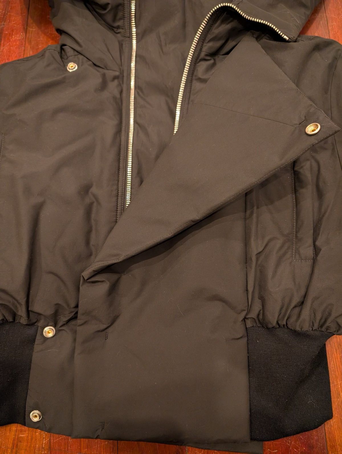 Moncler × Rick Owens MONCLER + RICK OWENS ALICE HOODED SHORT DOWN JACKET Size US M / EU 48-50 / 2 - 8 Thumbnail
