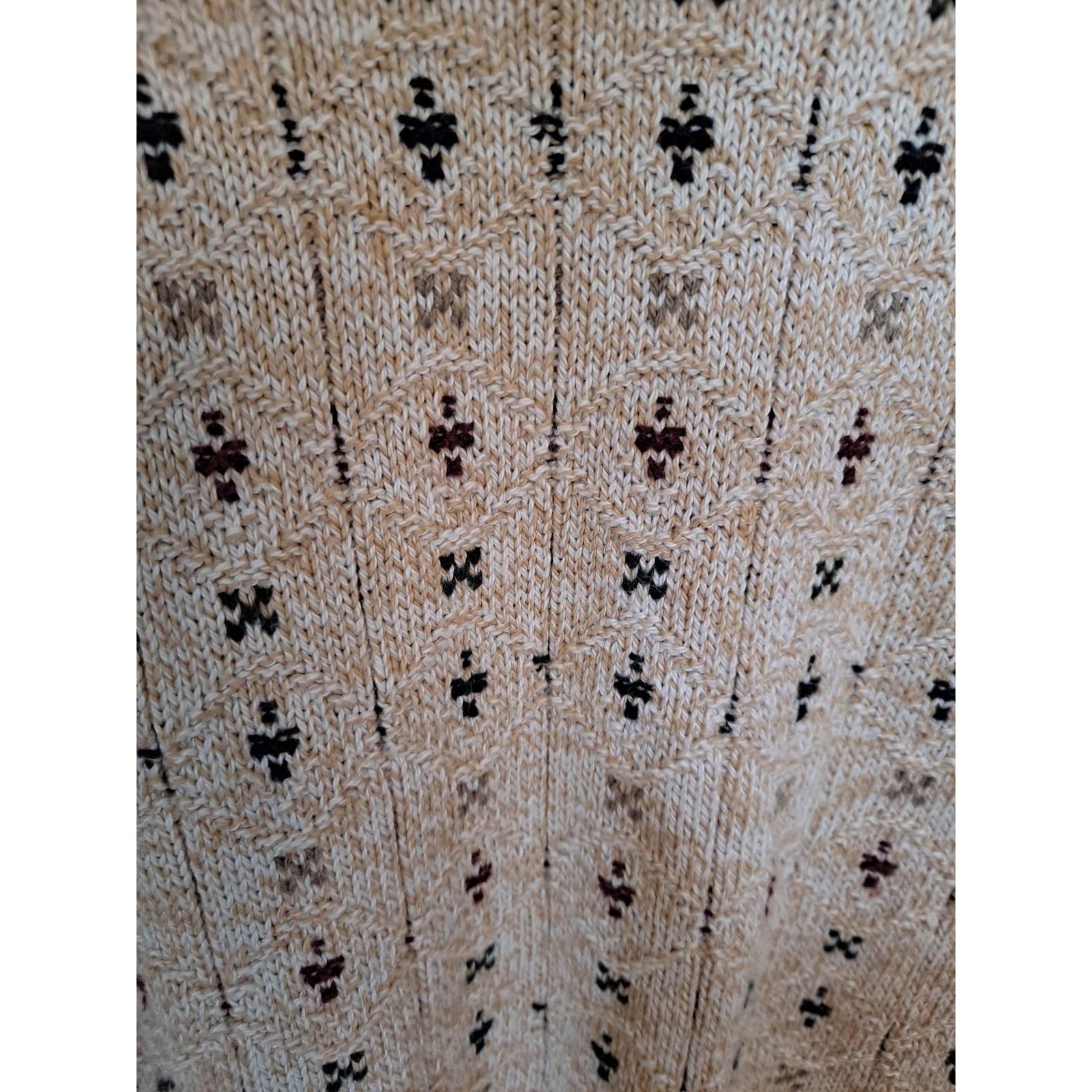 Other Peconic Bay Traders Tan with Design Crew Neck Sweater Size X Size US XL / EU 56 / 4 - 2 Thumbnail