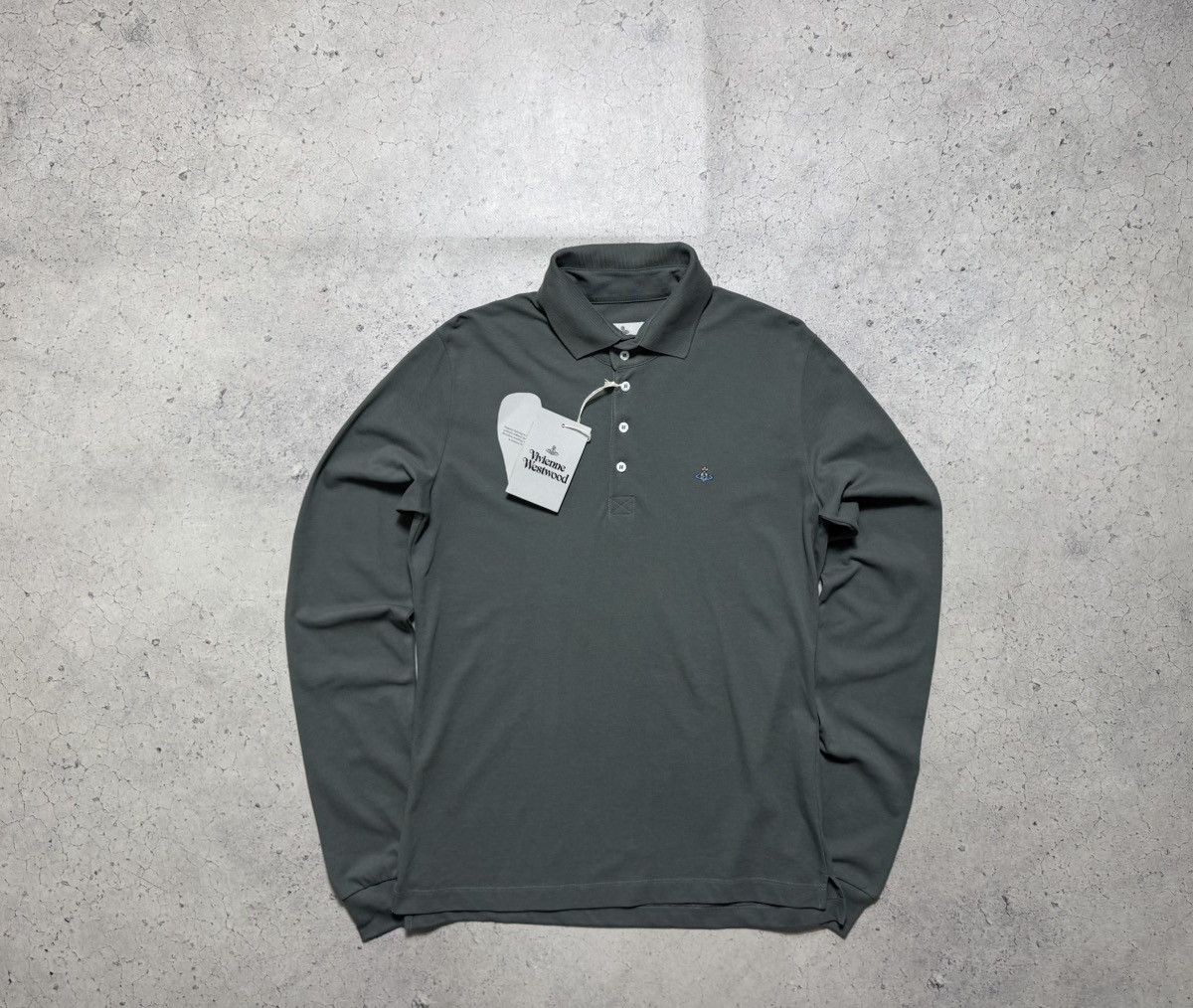 Vivienne Westwood Luxury Polo Long Sleeve Size M New